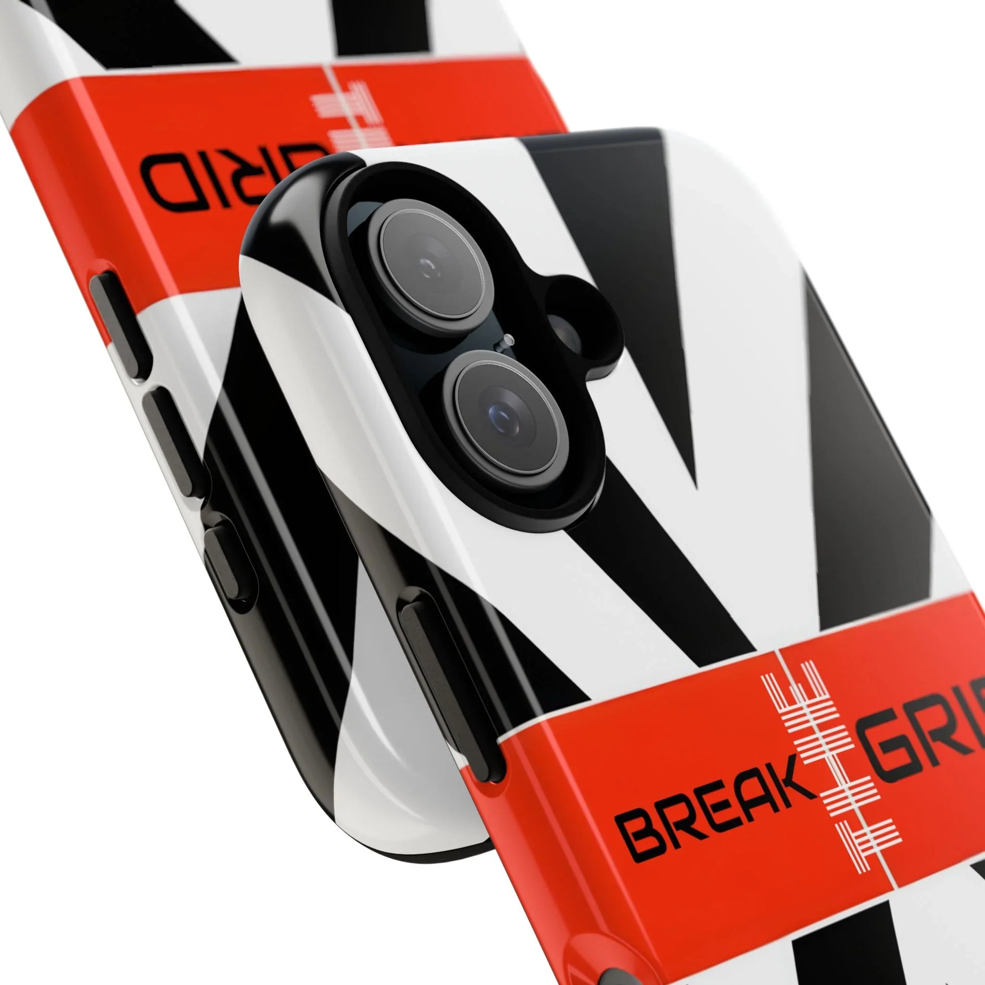 Break The Grid Phone Case for iPhone 11–16 and Galaxy S20–S25 - KARARMDESIGN