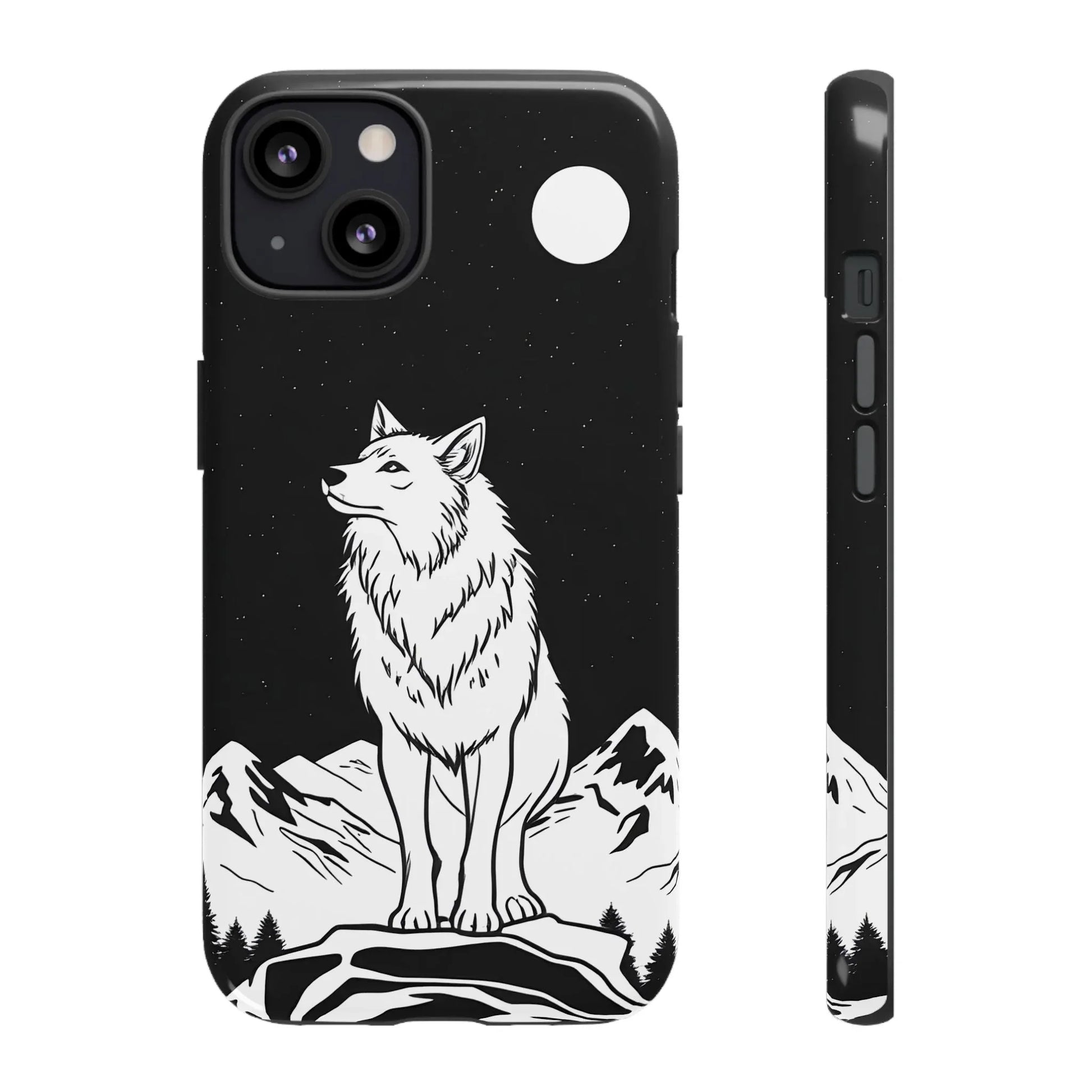 Majestic Wolf Phone Case for iPhone and Galaxy - KARARMDESIGN