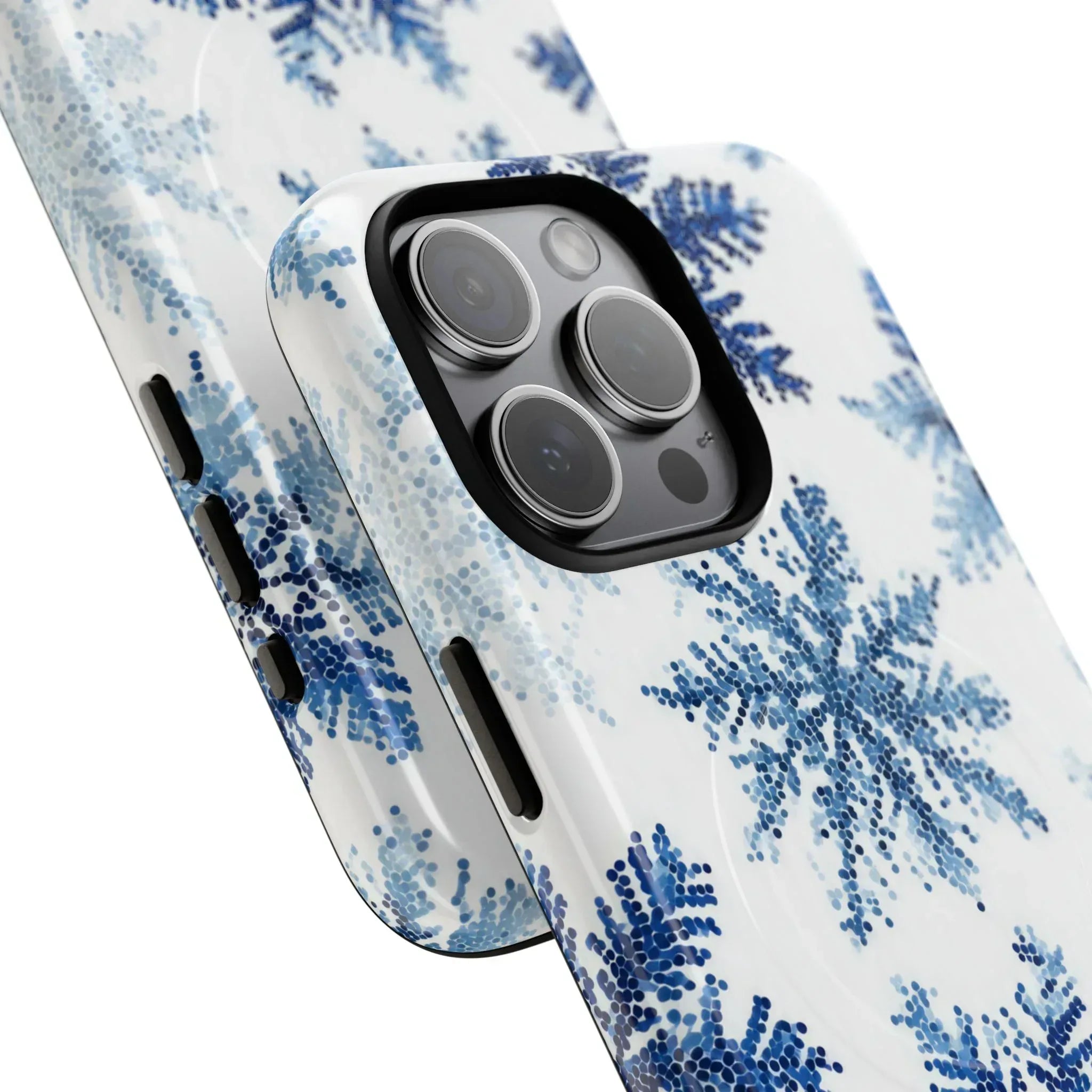 Snowflake Elegance Phone Case for iPhone 13-17 - KARARMDESIGN