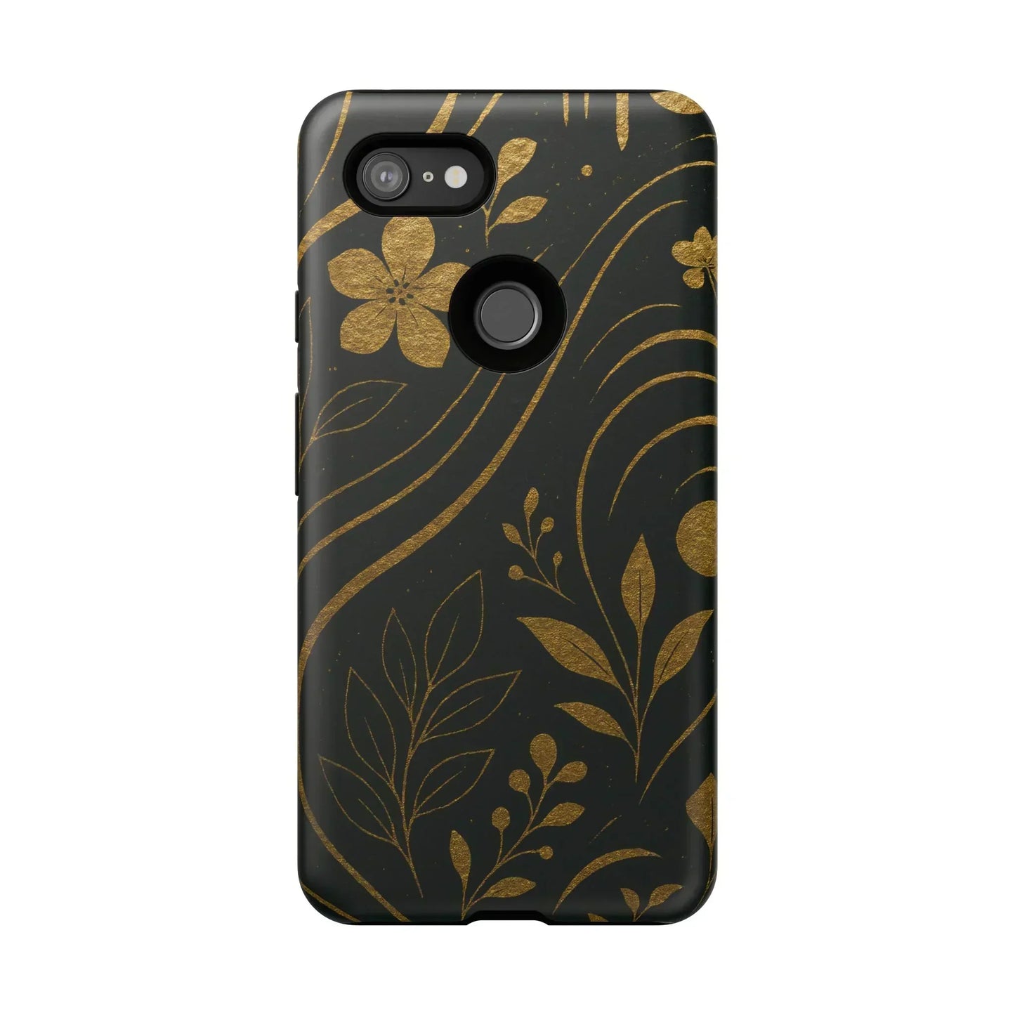 Foil Frenzy Abstract Gold Pattern Phone Case for Samsung Galaxy and Google Pixel - KarArmDesign