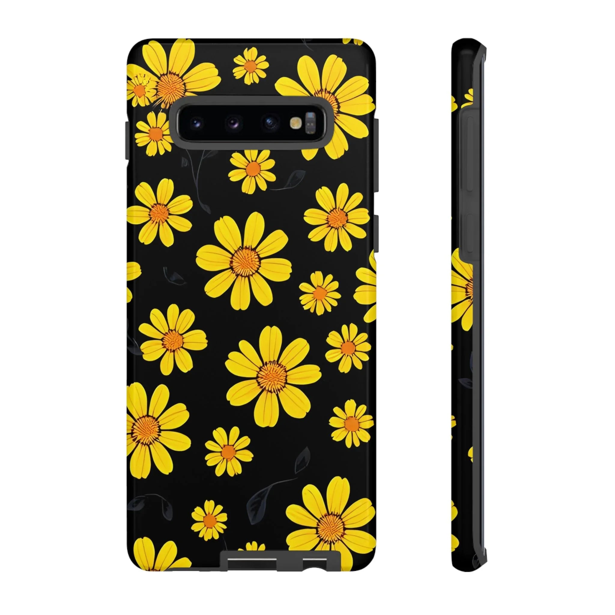 Elegant Floral Phone Case for Samsung Galaxy S20-S25 - KARARMDESIGN