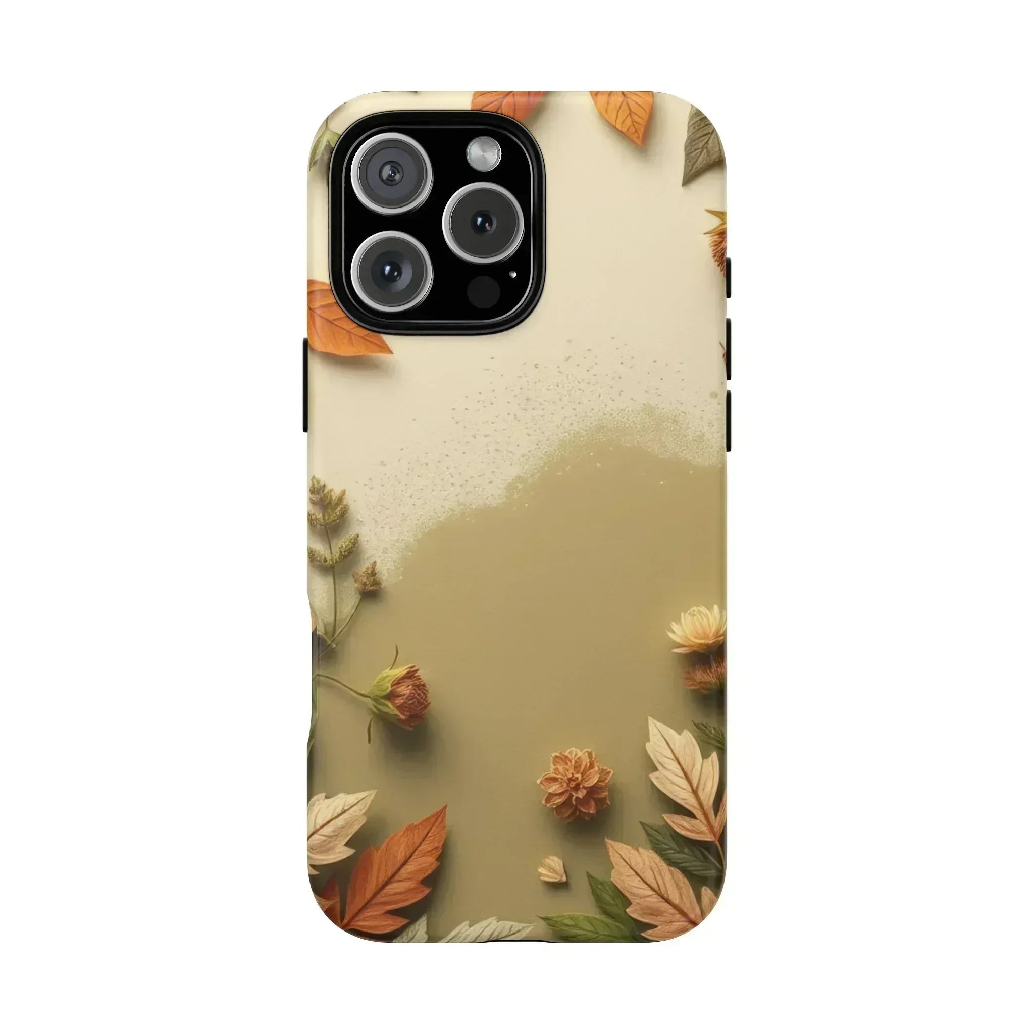 Autumn Leaves Phone Case for iPhone 8–16 and Galaxy S10–S25 - KARARMDESIGN