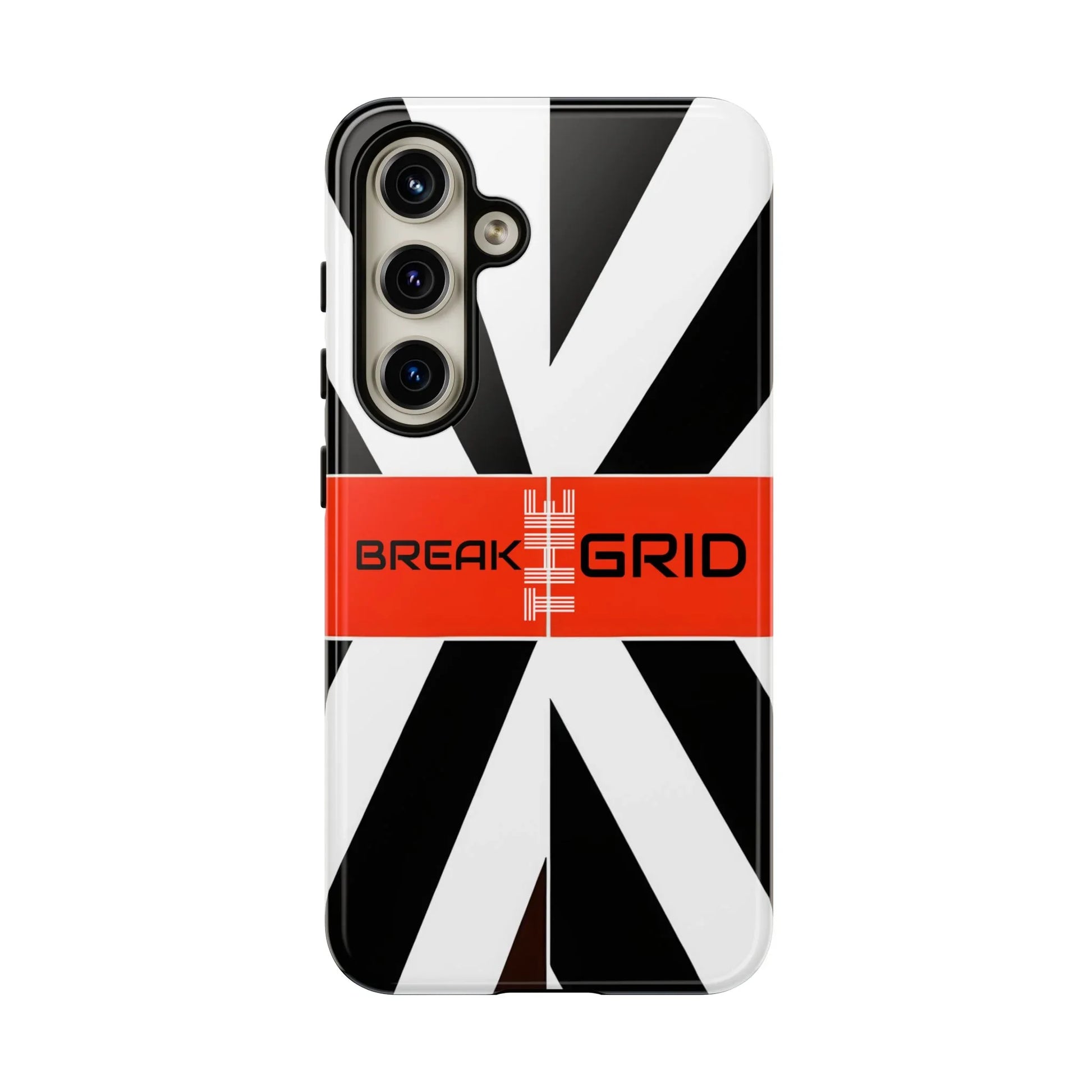 Break The Grid Phone Case for iPhone 11–16 and Galaxy S20–S25 - KARARMDESIGN