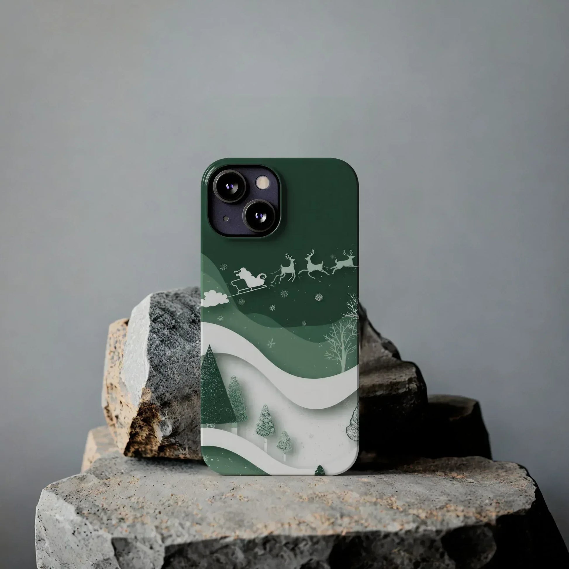 Evergreen Forest Phone Case for iPhone 11–17 - KARARMDESIGN