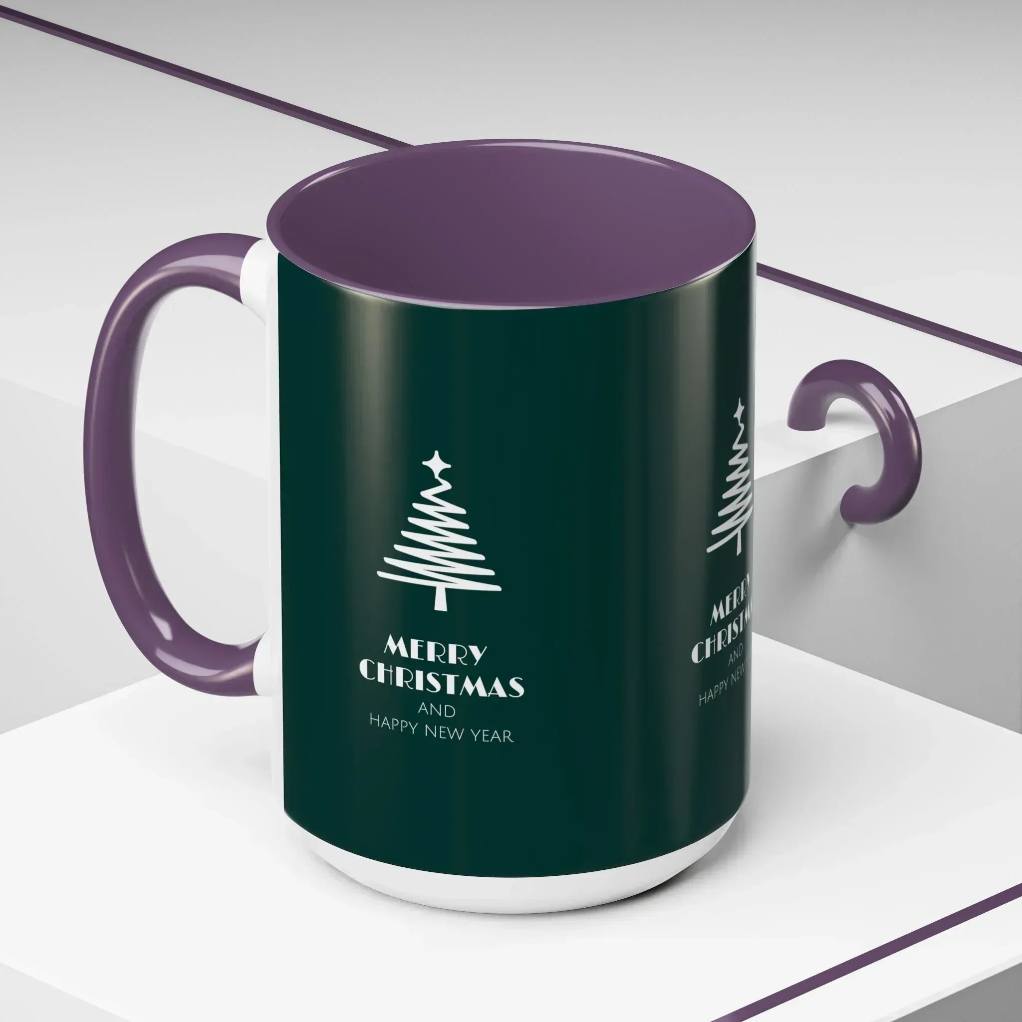 Holiday Mug - Accent Coffee Mug (11, 15oz) - KARARMDESIGN