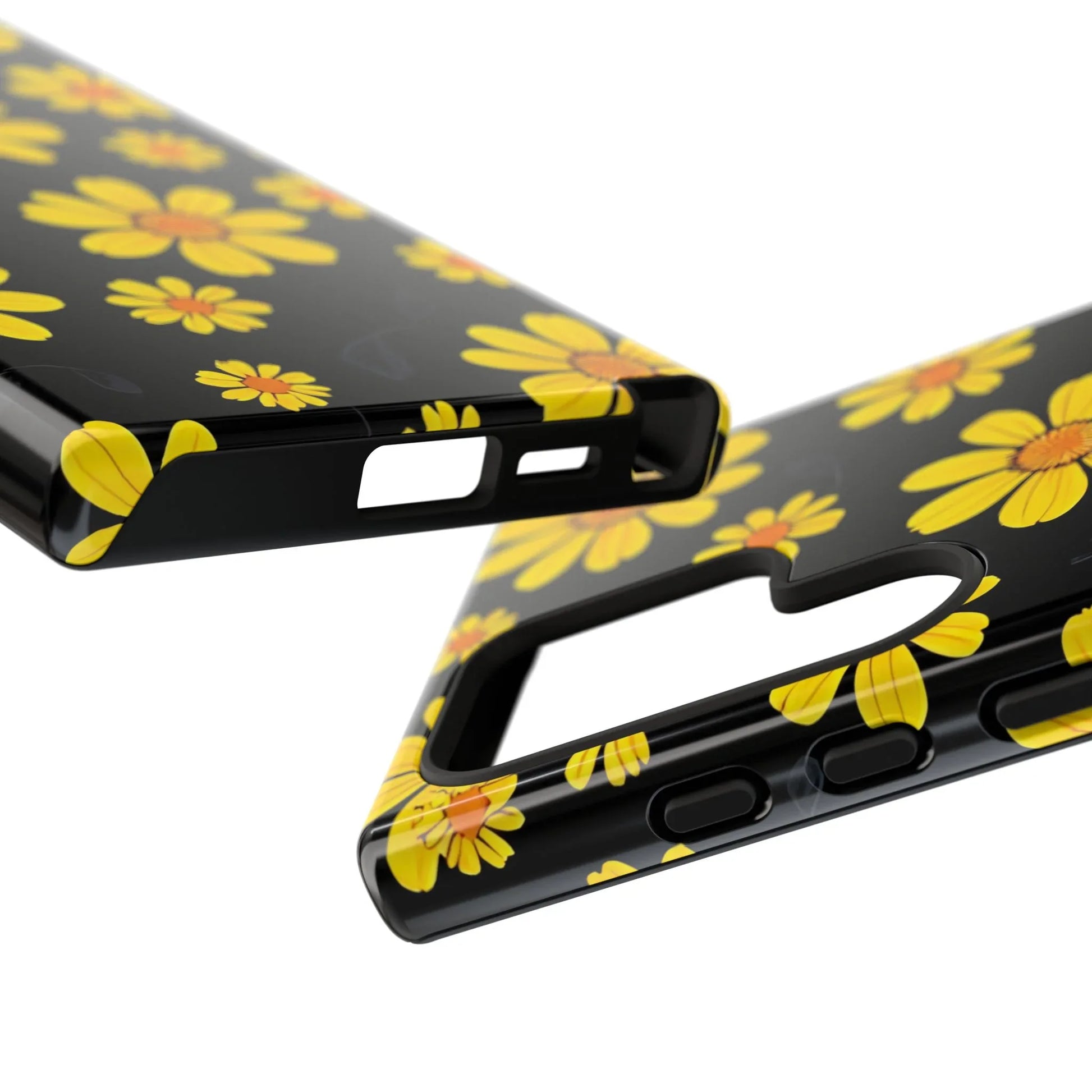 Elegant Floral Phone Case for Samsung Galaxy S20-S25 - KARARMDESIGN