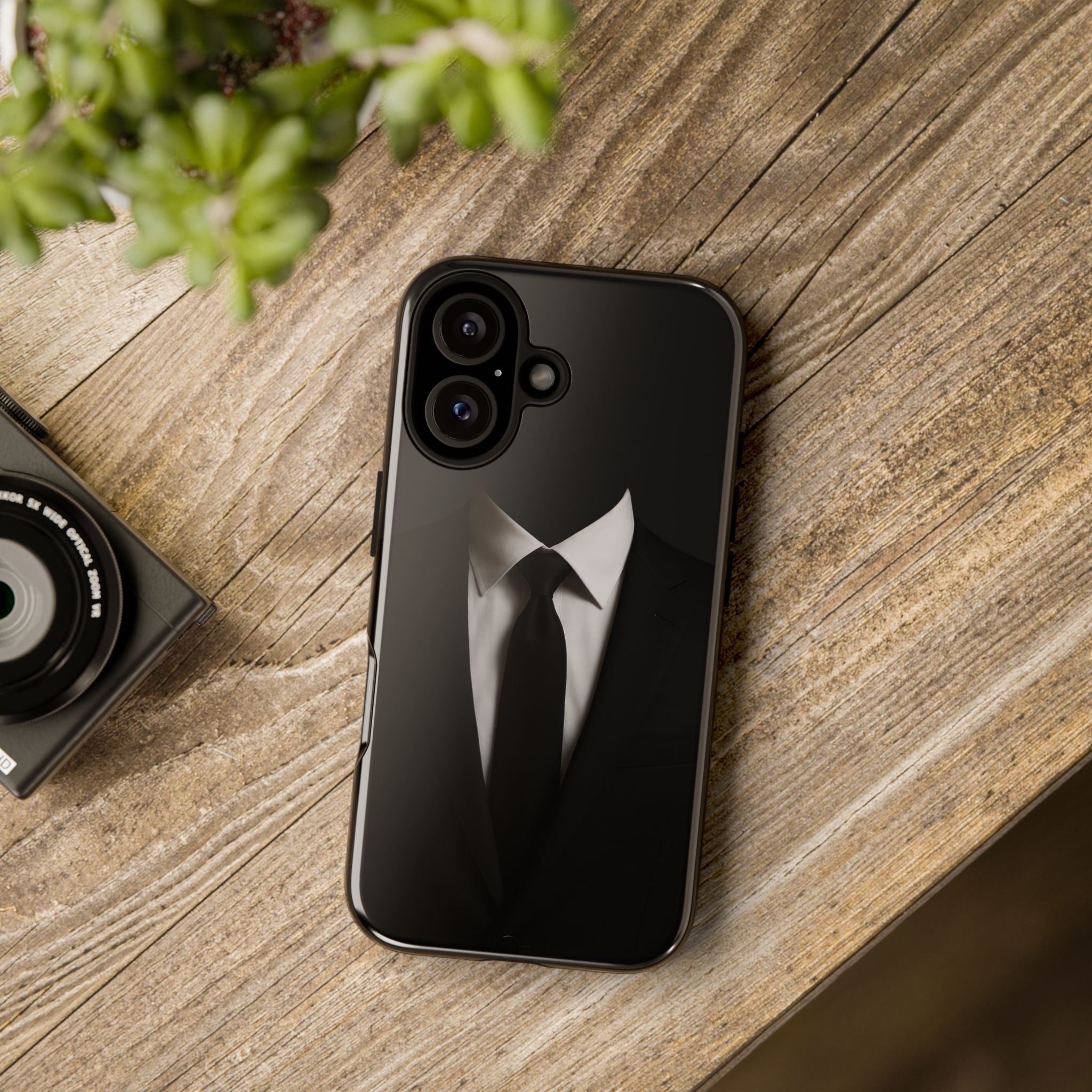 Gentleman's Armor Tough Phone Case – iPhone 11–17 & Galaxy S20–S26