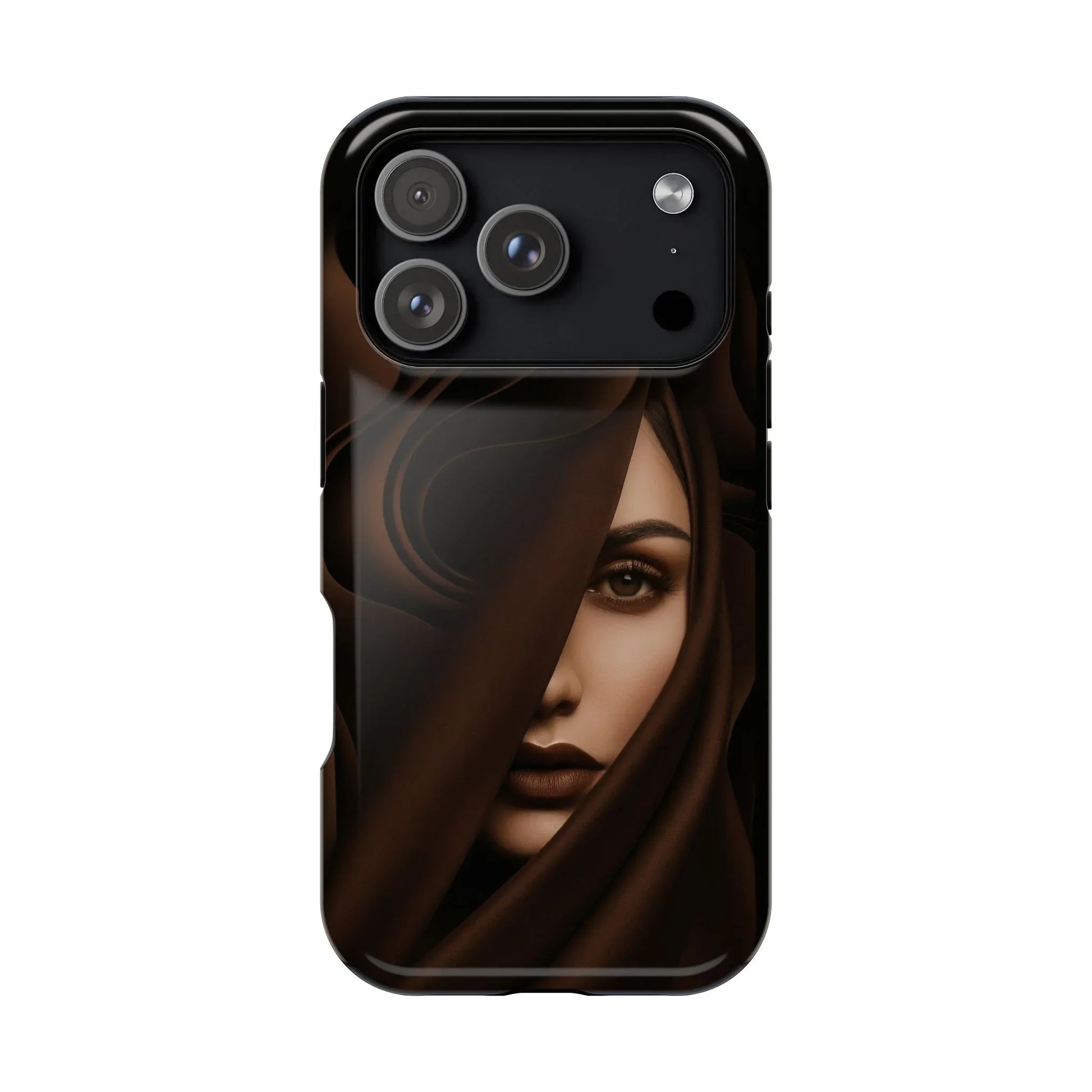 Mystery Woman Phone Case for iPhone 17, Air, Pro, Pro Max - KARARMDESIGN