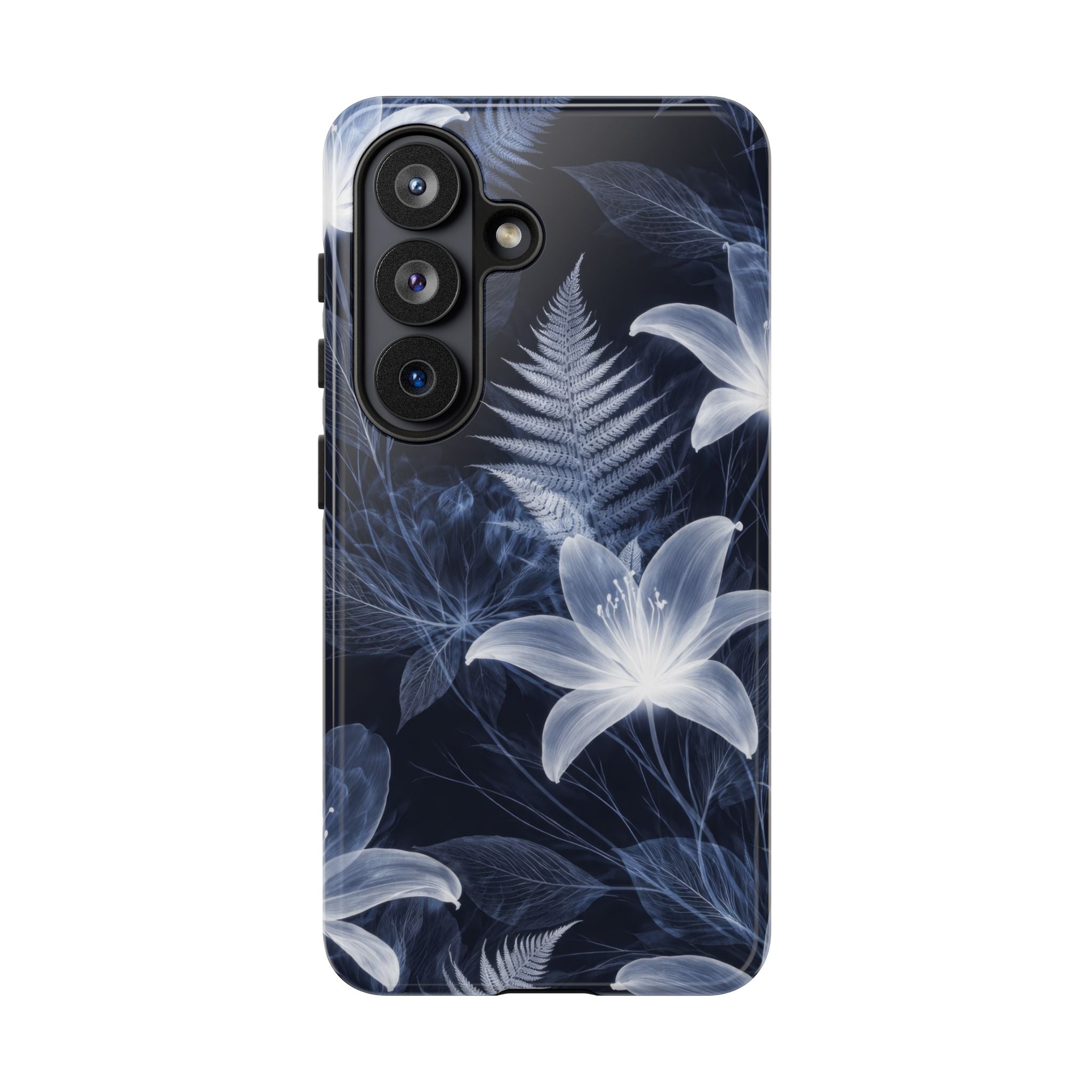 Moonlight Garden Phone Case for iPhone 11-17 and Galaxy S20-S26