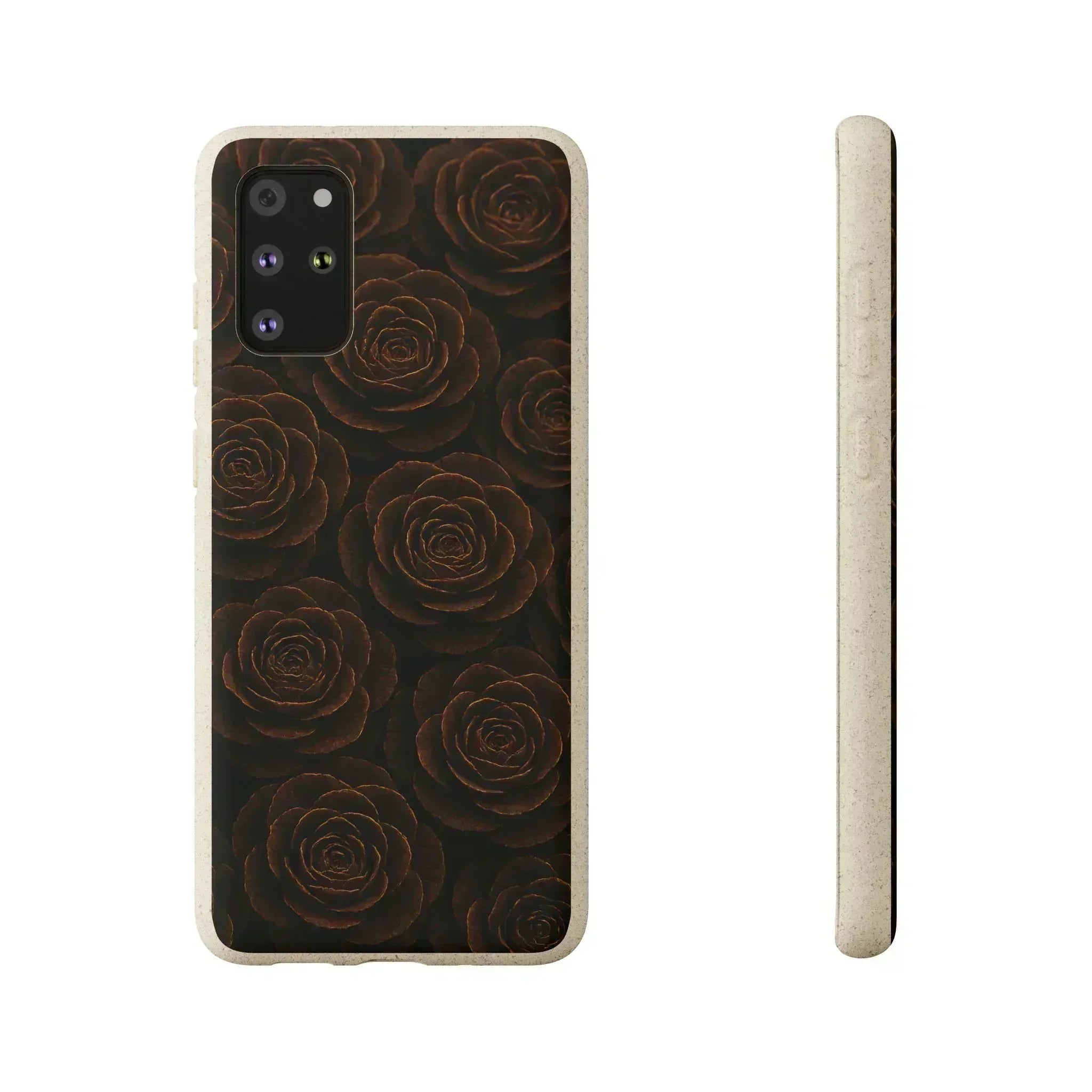 Wooden Roses Phone Case for iPhone 11-16 and Samsung Galaxy S20-S22 - KARARMDESIGN