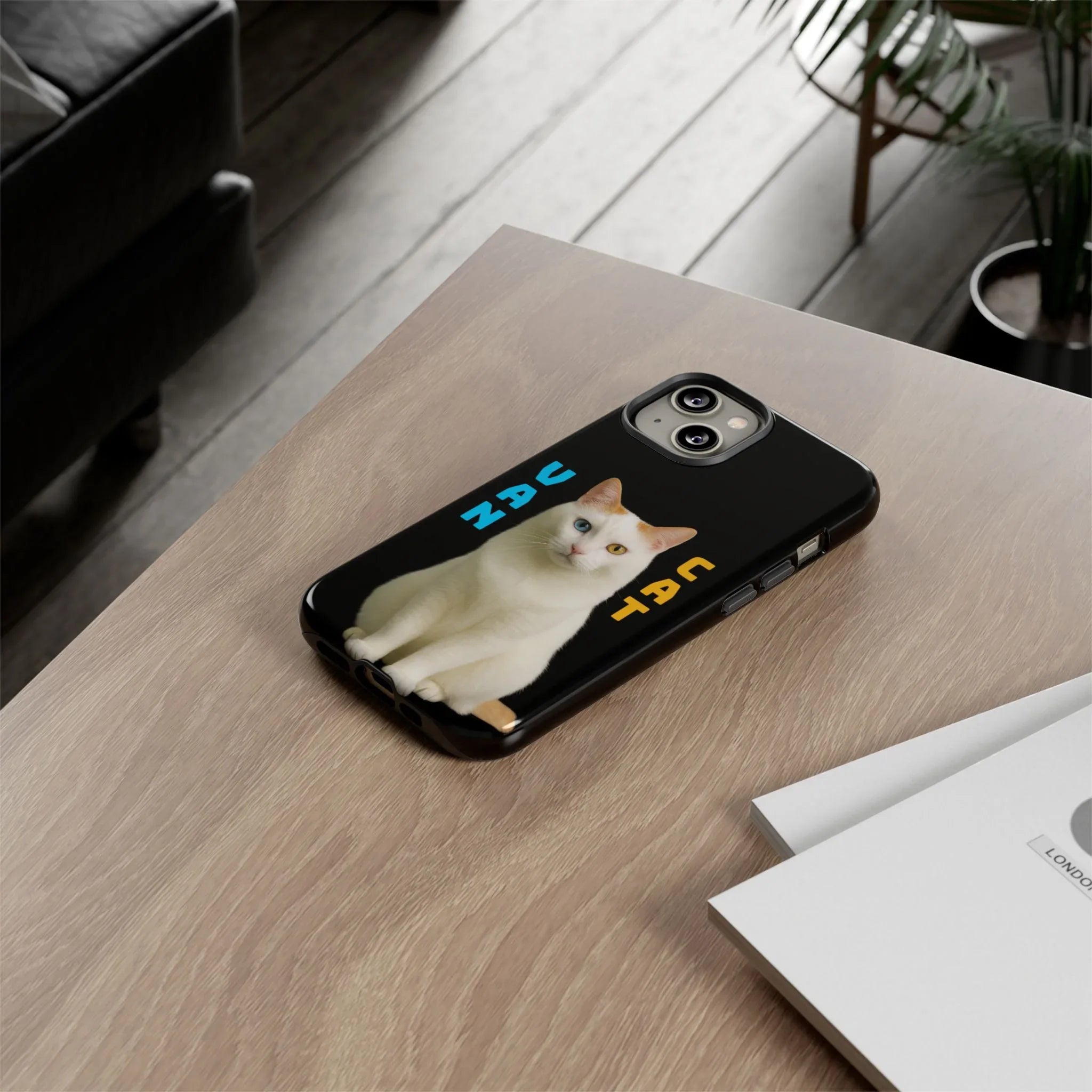VAN CAT Phone Case for iPhone 8-17 and Galaxy S20-S25 - KARARMDESIGN