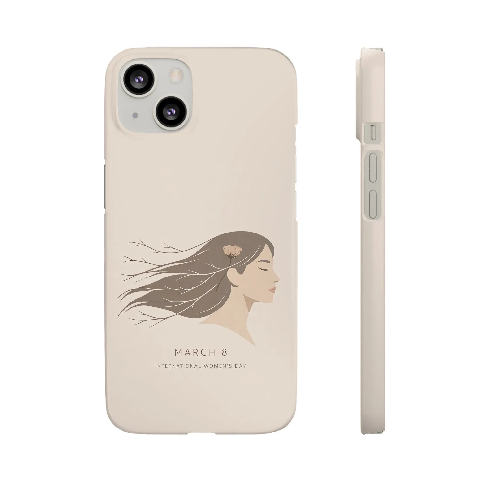 Graceful Strength Phone Case for iPhone 11-17 and Galaxy S20-25 - KARARMDESIGN
