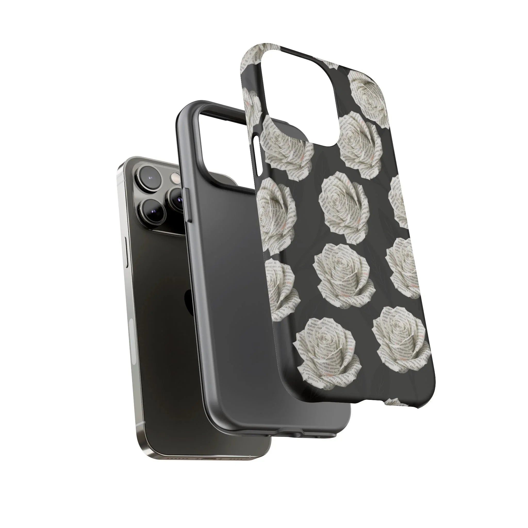 Silent Bloom Phone Case for iPhone 8-17 and Google Pixel 3-9 - KARARMDESIGN
