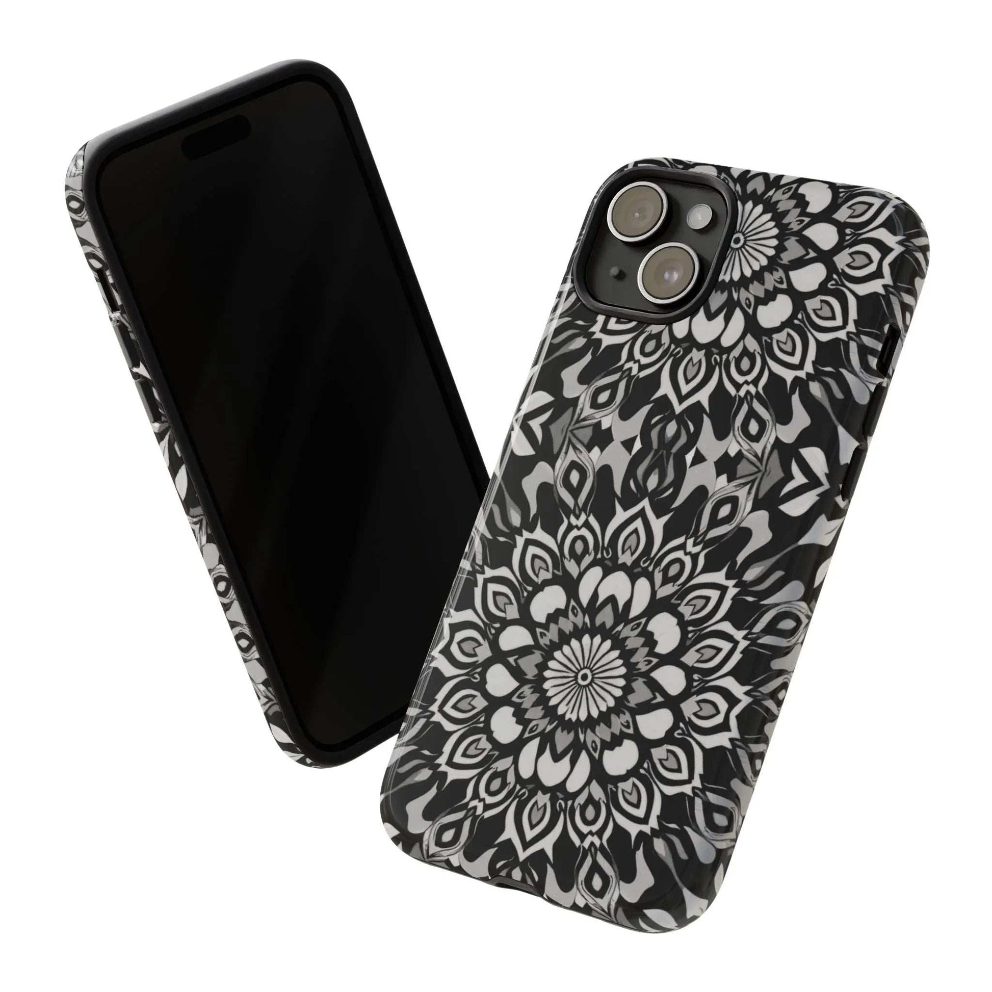Mandala Phone Case for iPhone and Galaxy - KARARMDESIGN