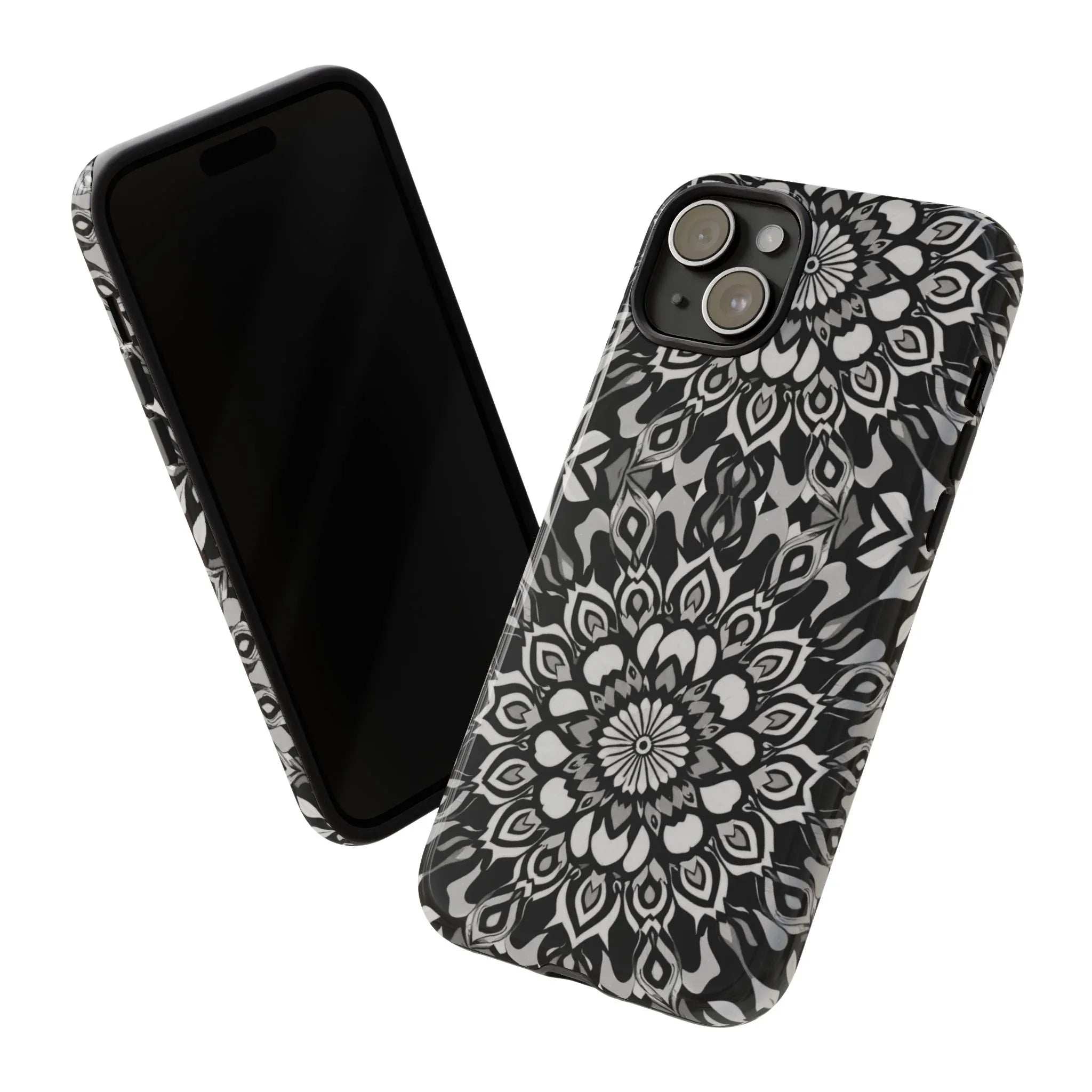 Mandala Phone Case for iPhone and Galaxy - KARARMDESIGN