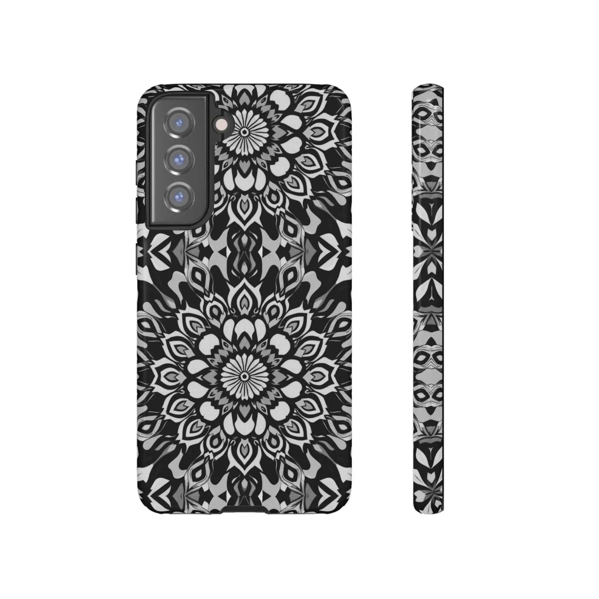 Mandala Phone Case for iPhone and Galaxy - KARARMDESIGN