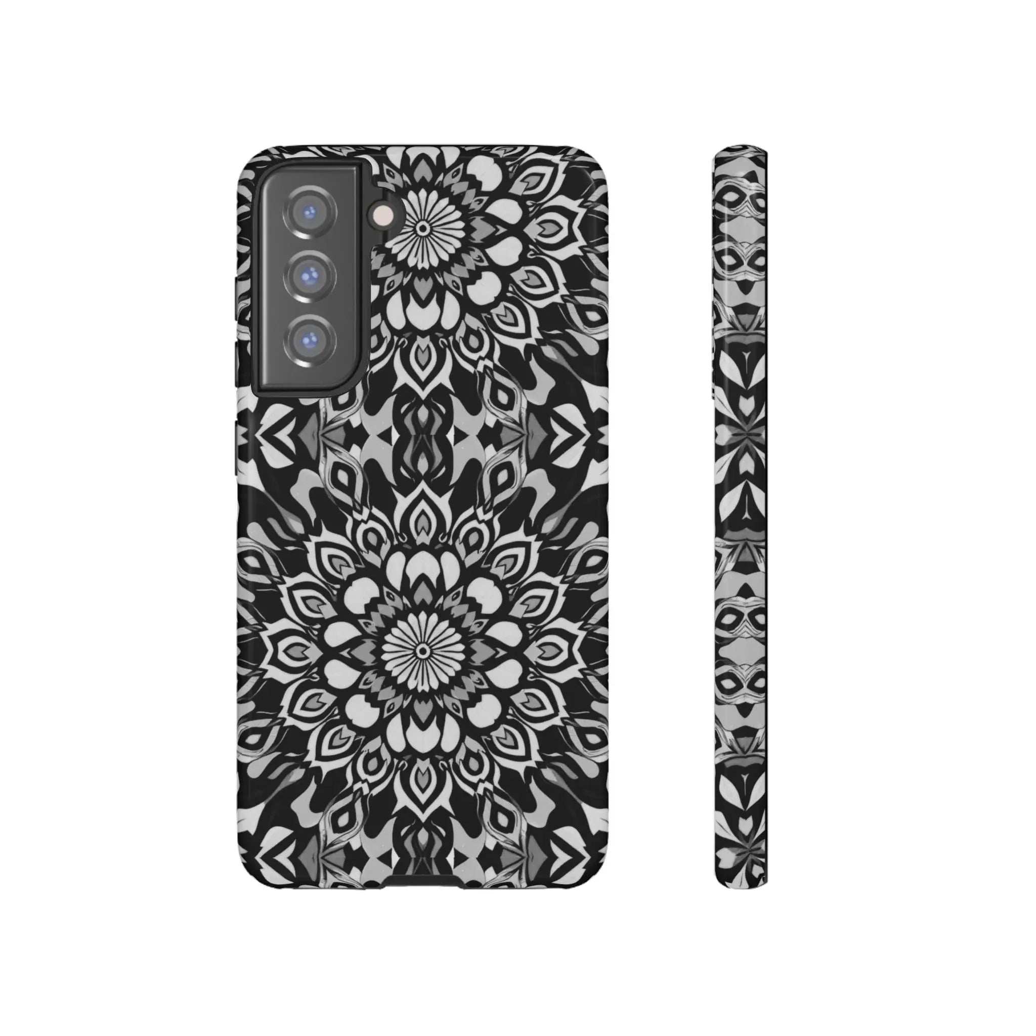 Mandala Phone Case for iPhone and Galaxy - KARARMDESIGN