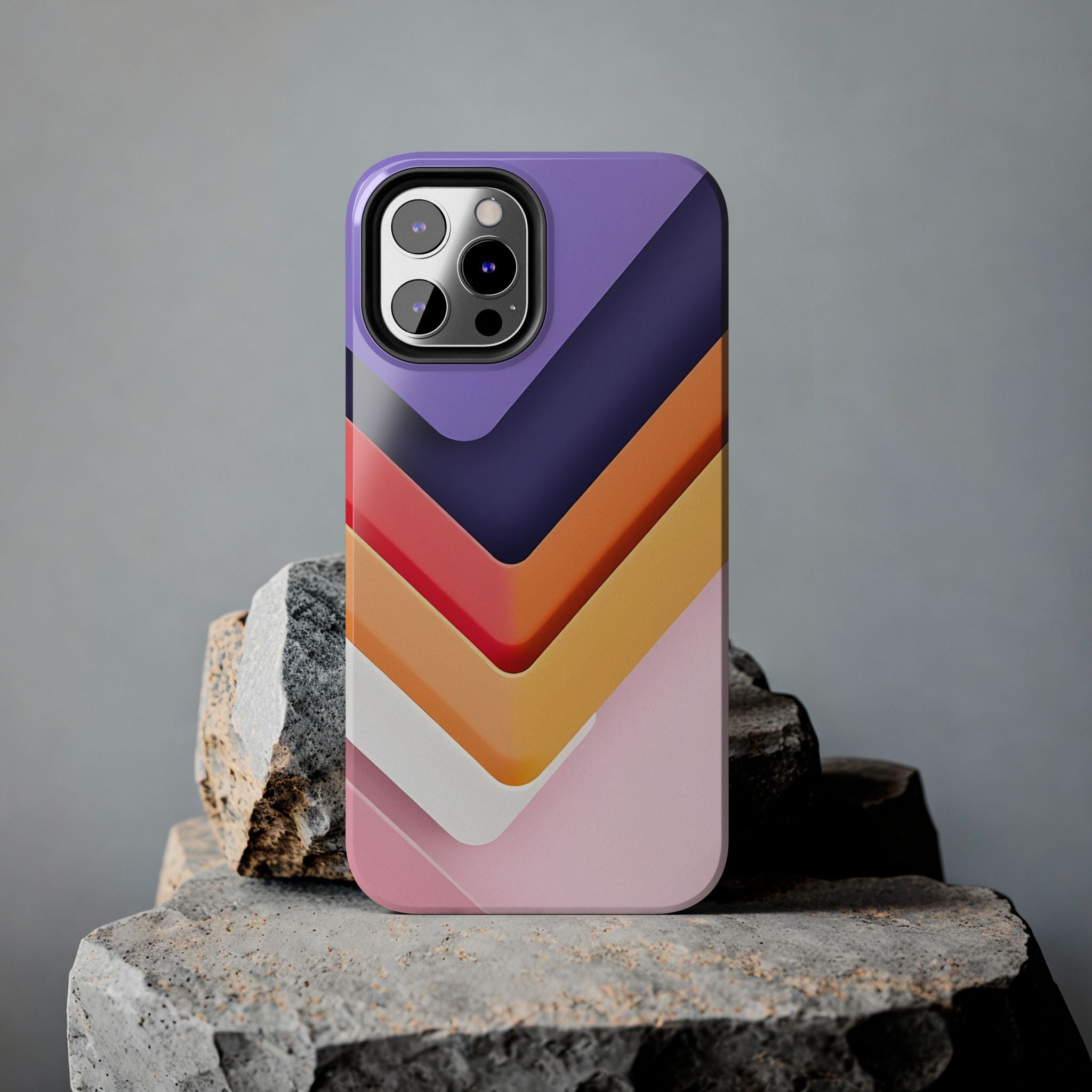 Geometric Chevron Tough Case for iPhone & Samsung Galaxy