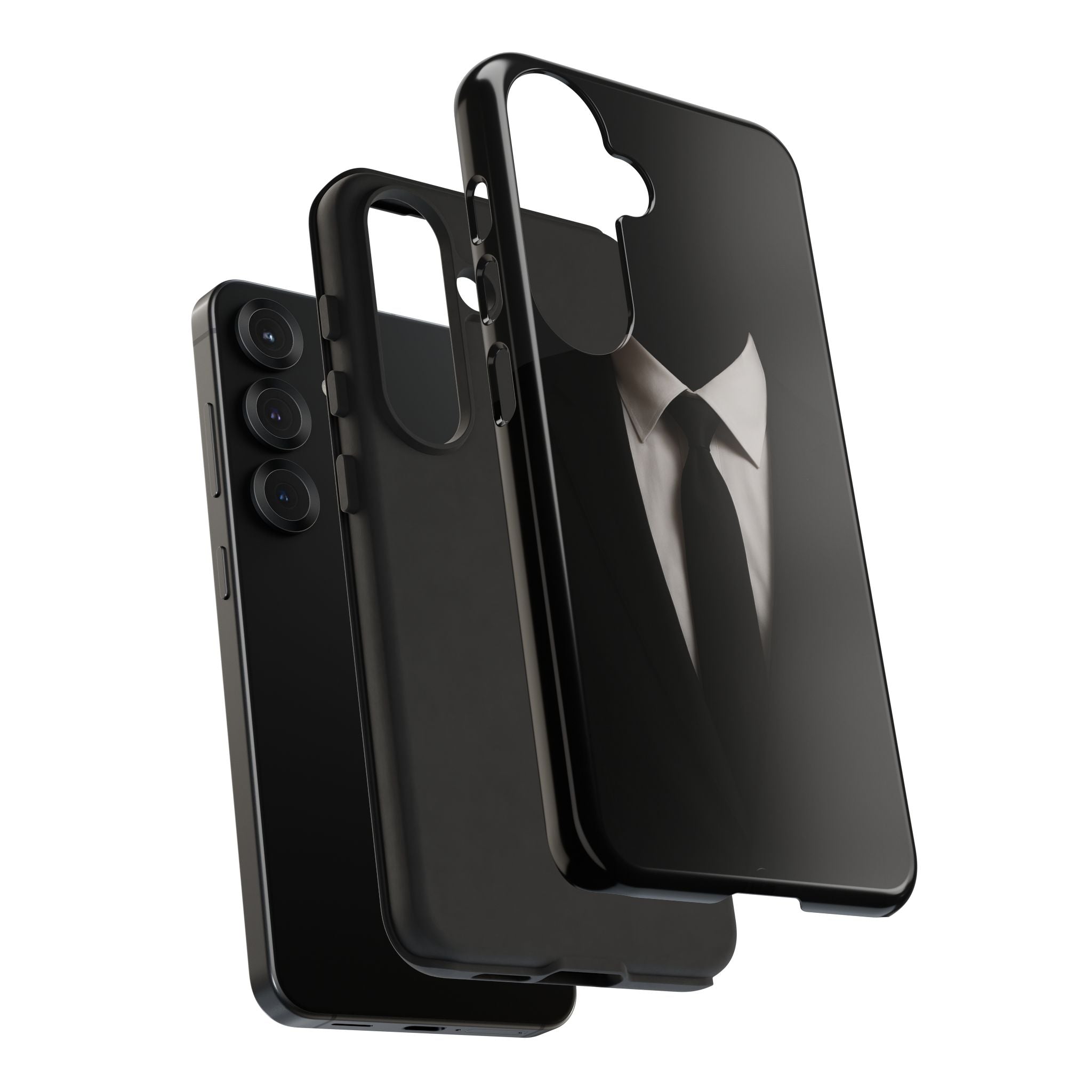 Gentleman's Armor Tough Phone Case – iPhone 11–17 & Galaxy S20–S26