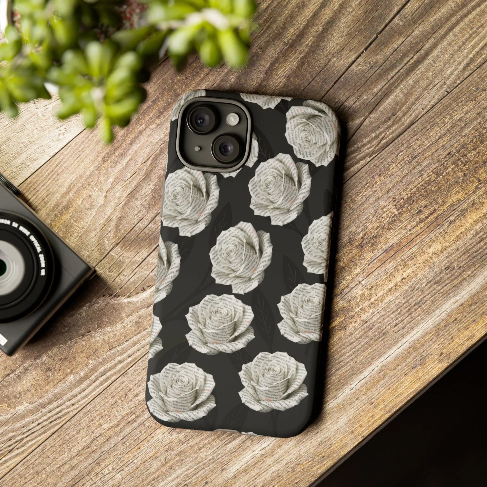 Silent Bloom Phone Case for iPhone 8-17 and Google Pixel 3-9 - KARARMDESIGN