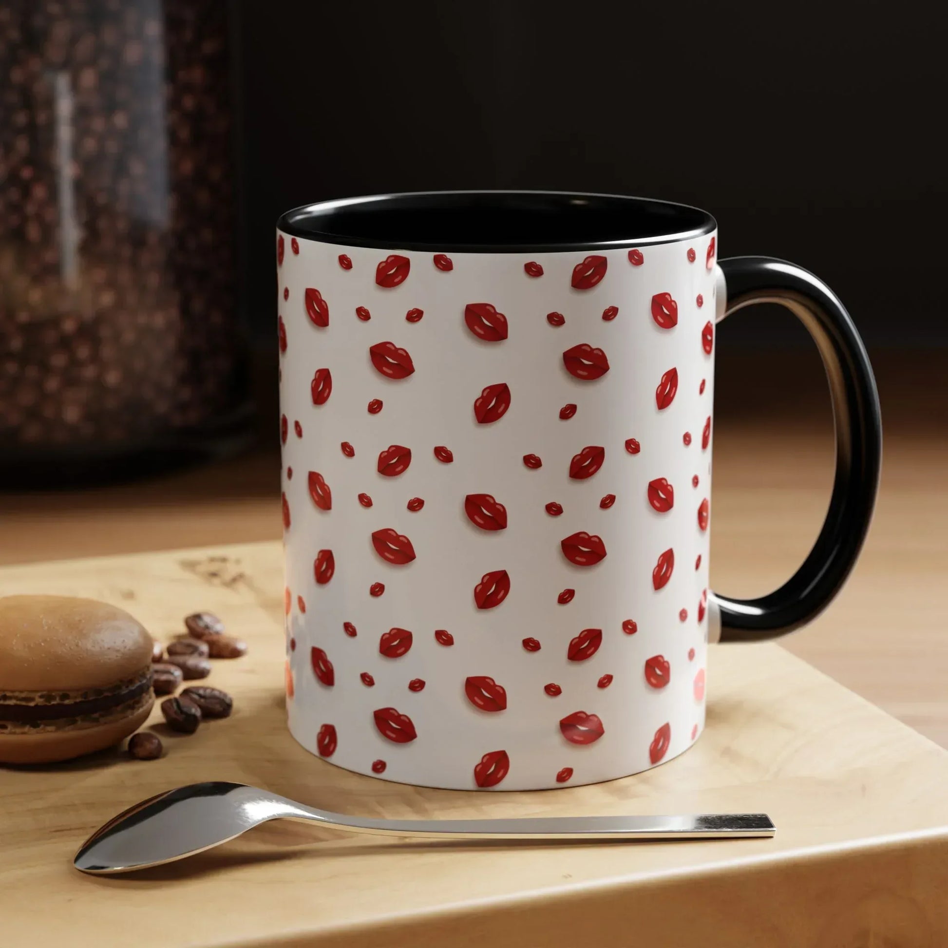 Hot Lips Mug - Accent Coffee Mug (11, 15oz) - KARARMDESIGN