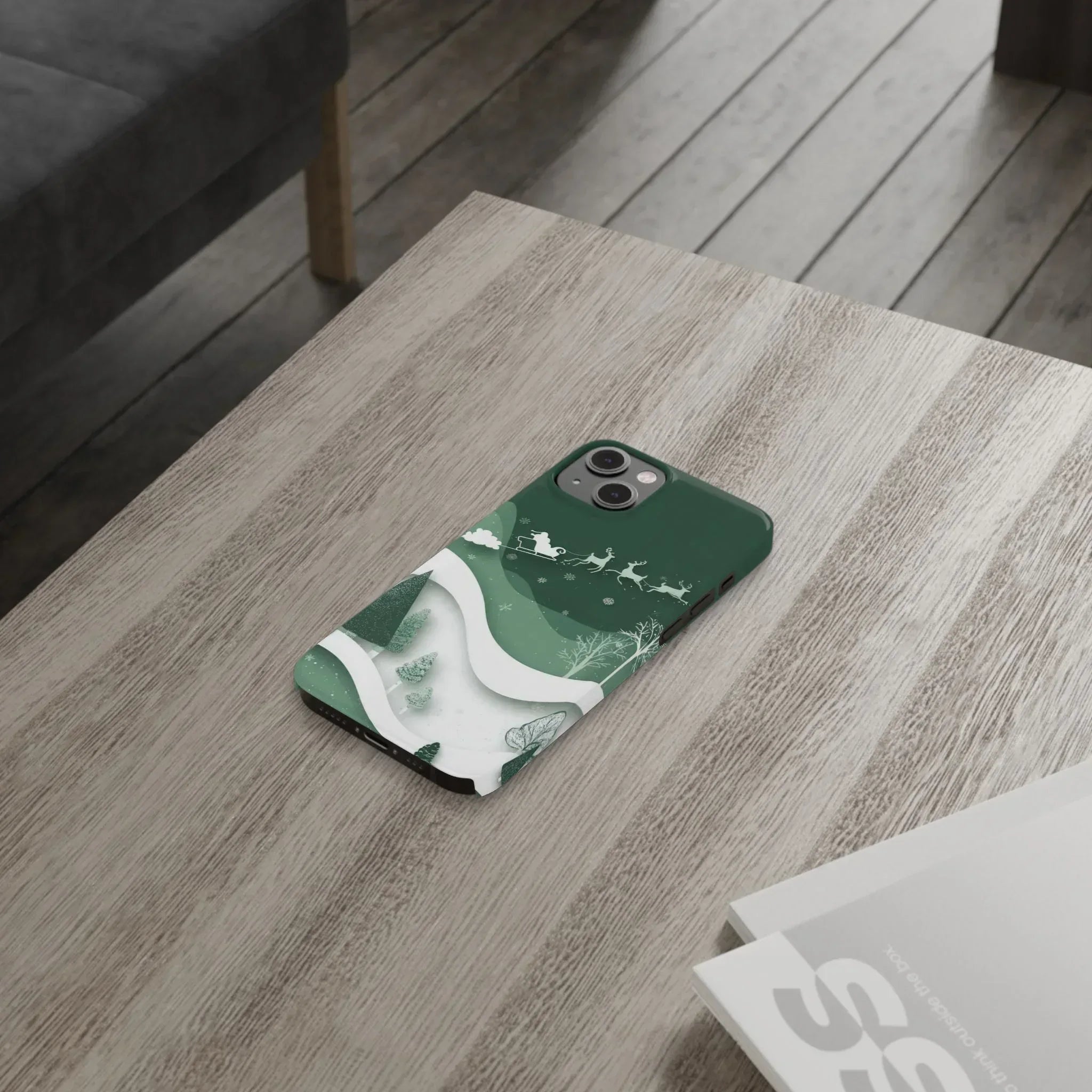Evergreen Forest Phone Case for iPhone 11–17 - KARARMDESIGN