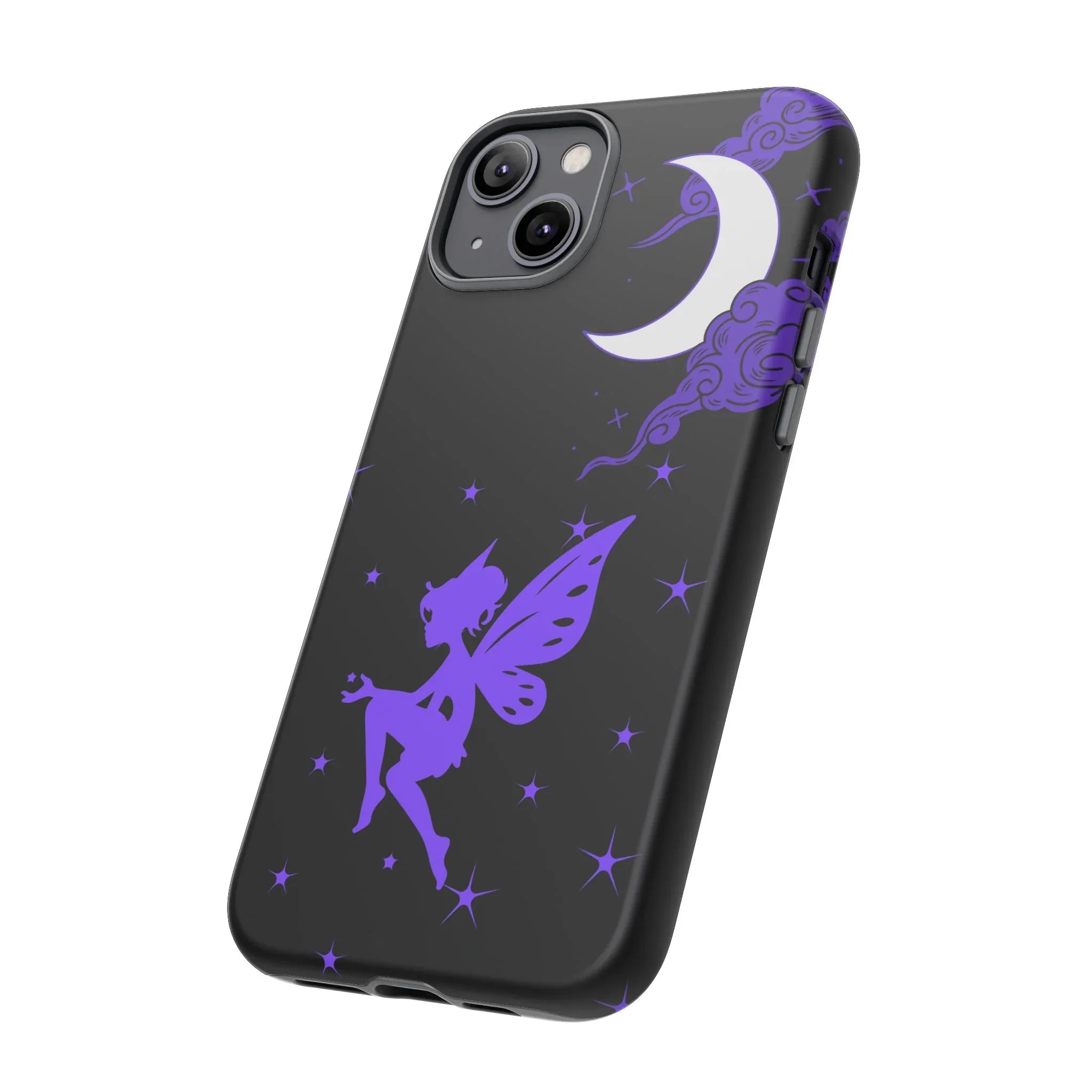 Moonlit Fairy Phone Case for iPhone 8-16 and Galaxy S10-S23 - KARARMDESIGN