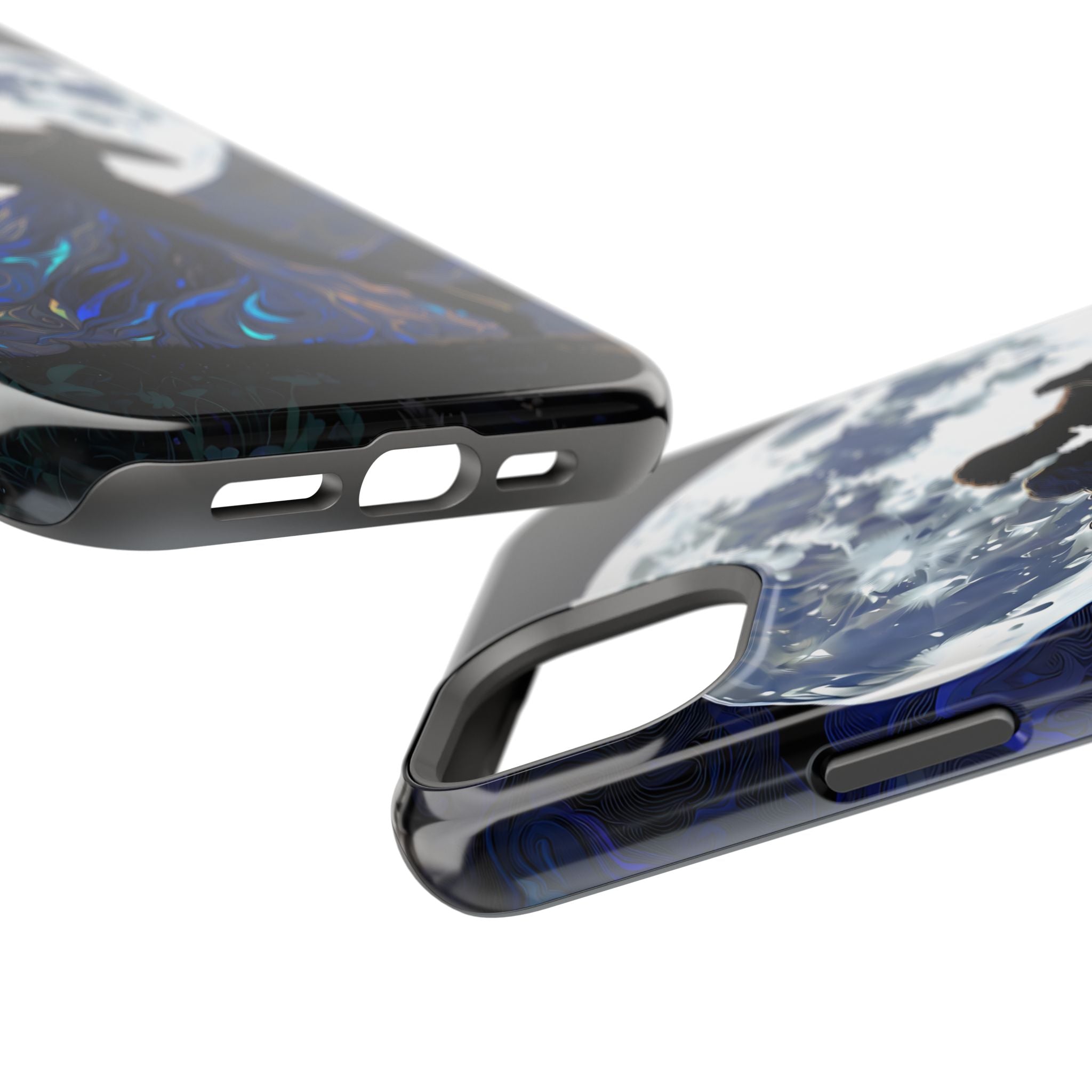 Romantic Moonlight Dance Magnetic Phone Case – iPhone 15–17 & Samsung Galaxy S26