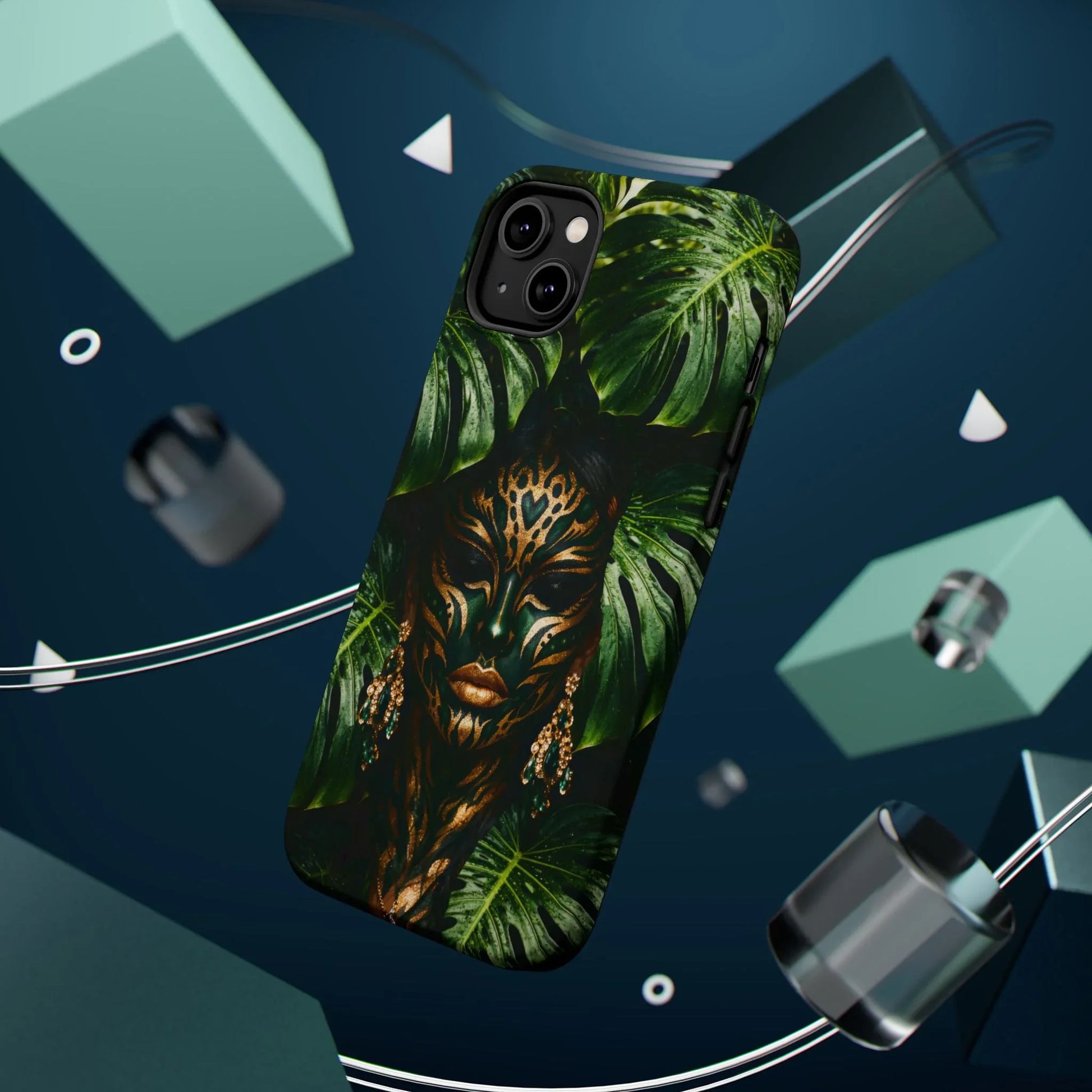 Jungle Spirit Phone Case for iPhone 11-17 - KARARMDESIGN