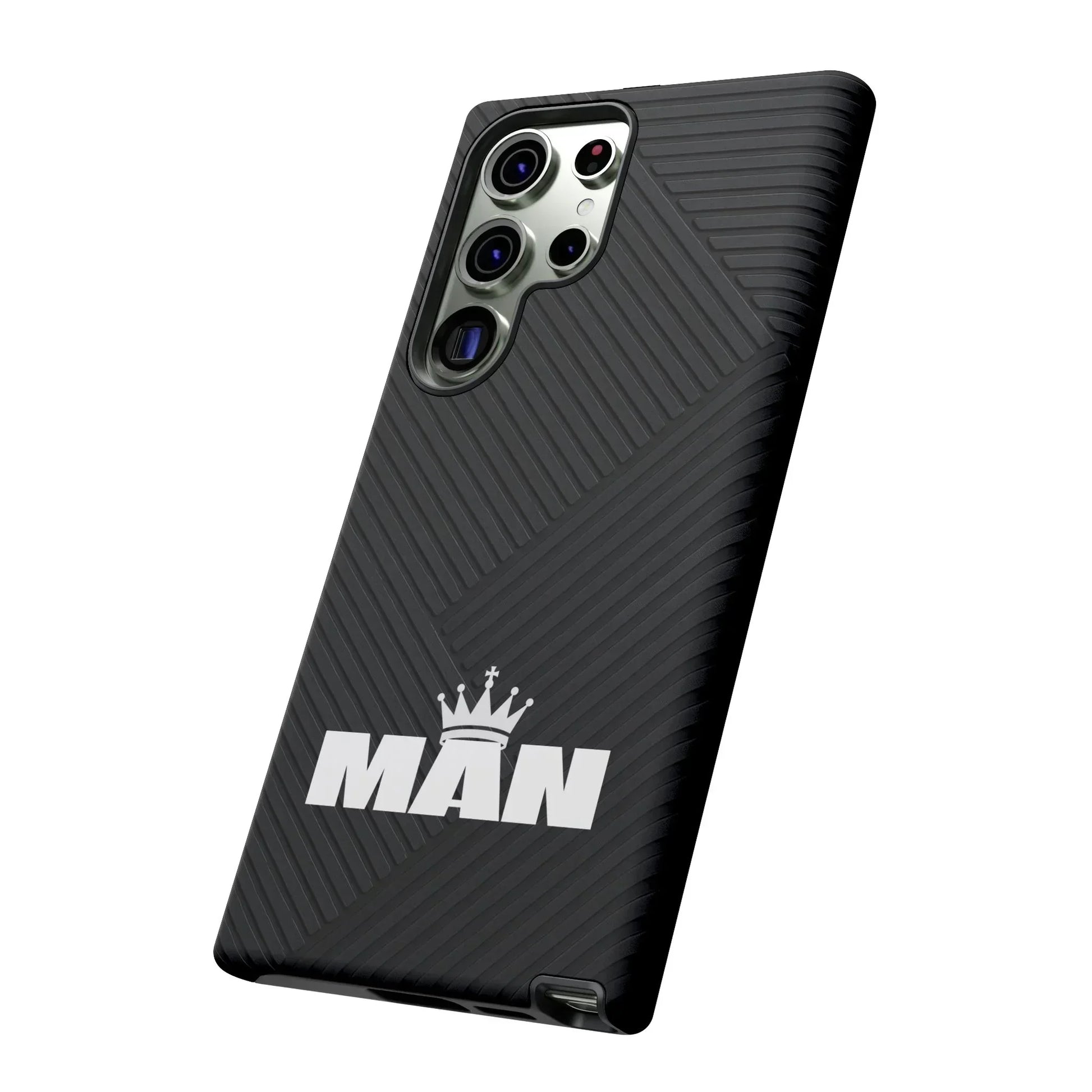 MAN Logo Phone Case for Samsung Galaxy S10-S25 Models - KarArmDesign