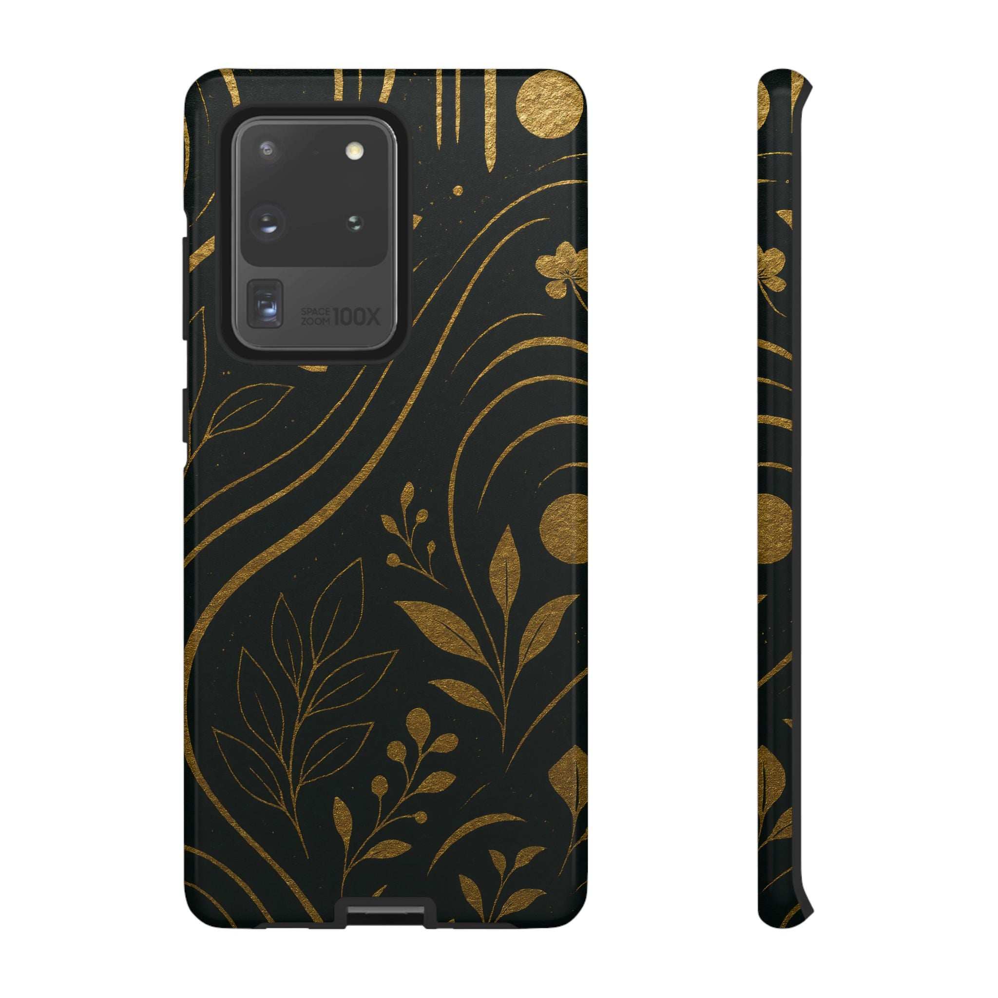 Gold Pattern Tough Phone Case for Samsung Galaxy & Google Pixel
