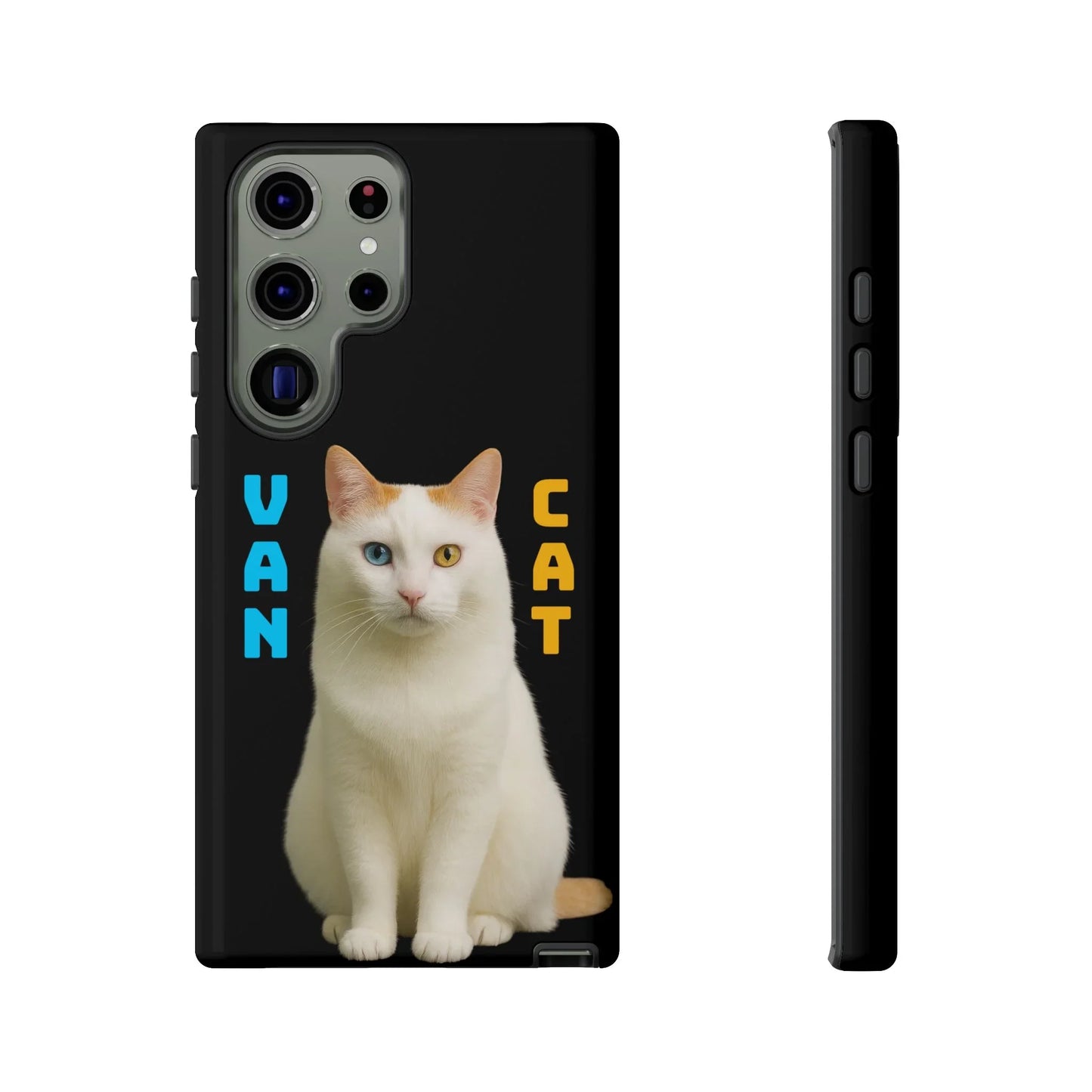VAN CAT Phone Case for iPhone 8-16 and Samsung Galaxy S20-S25 Models