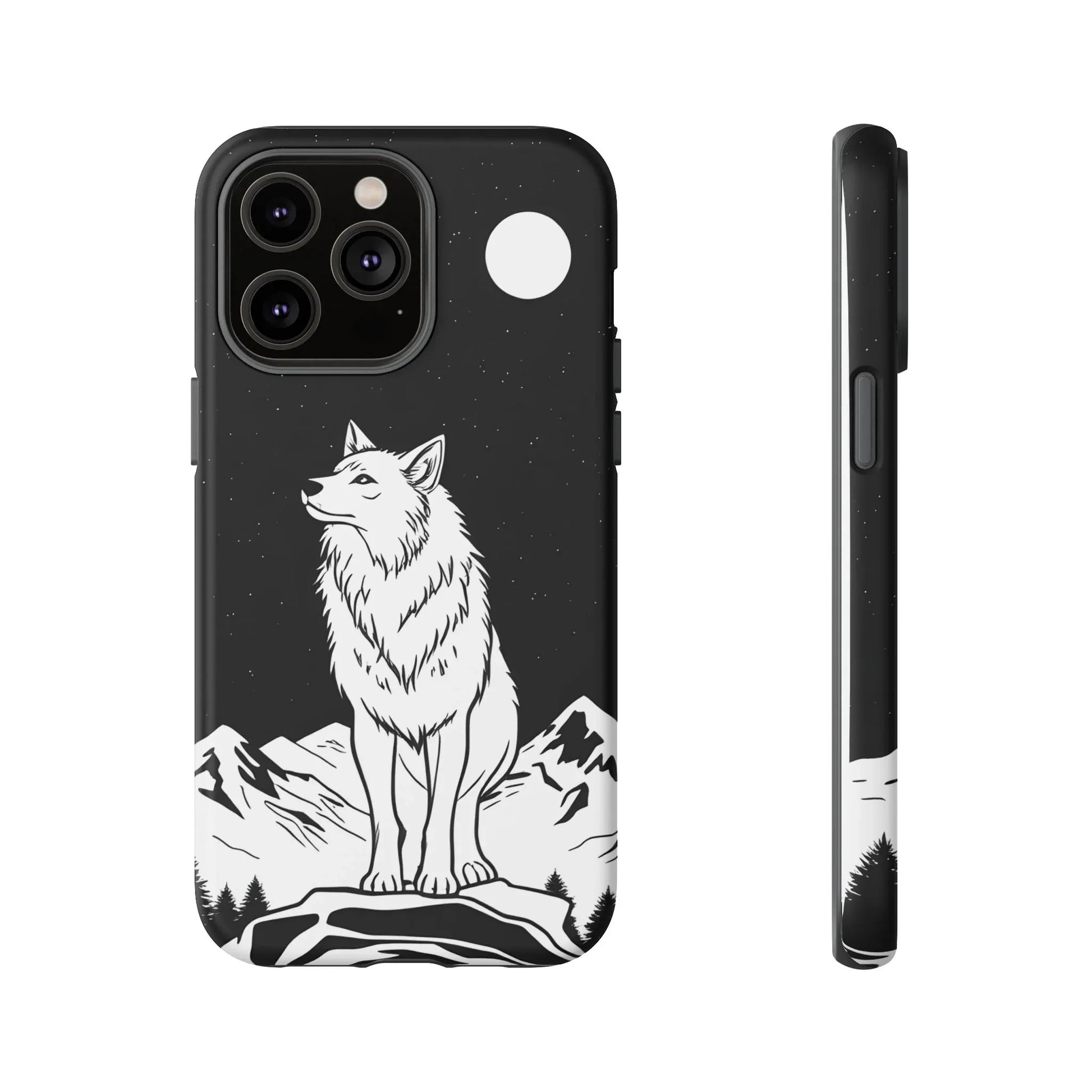 Majestic Wolf Phone Case for iPhone and Galaxy - KARARMDESIGN