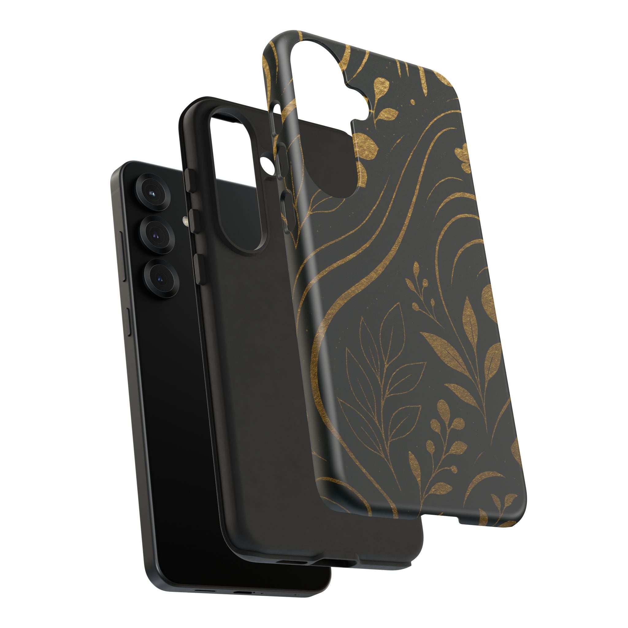 Gold Pattern Tough Phone Case for Samsung Galaxy & Google Pixel