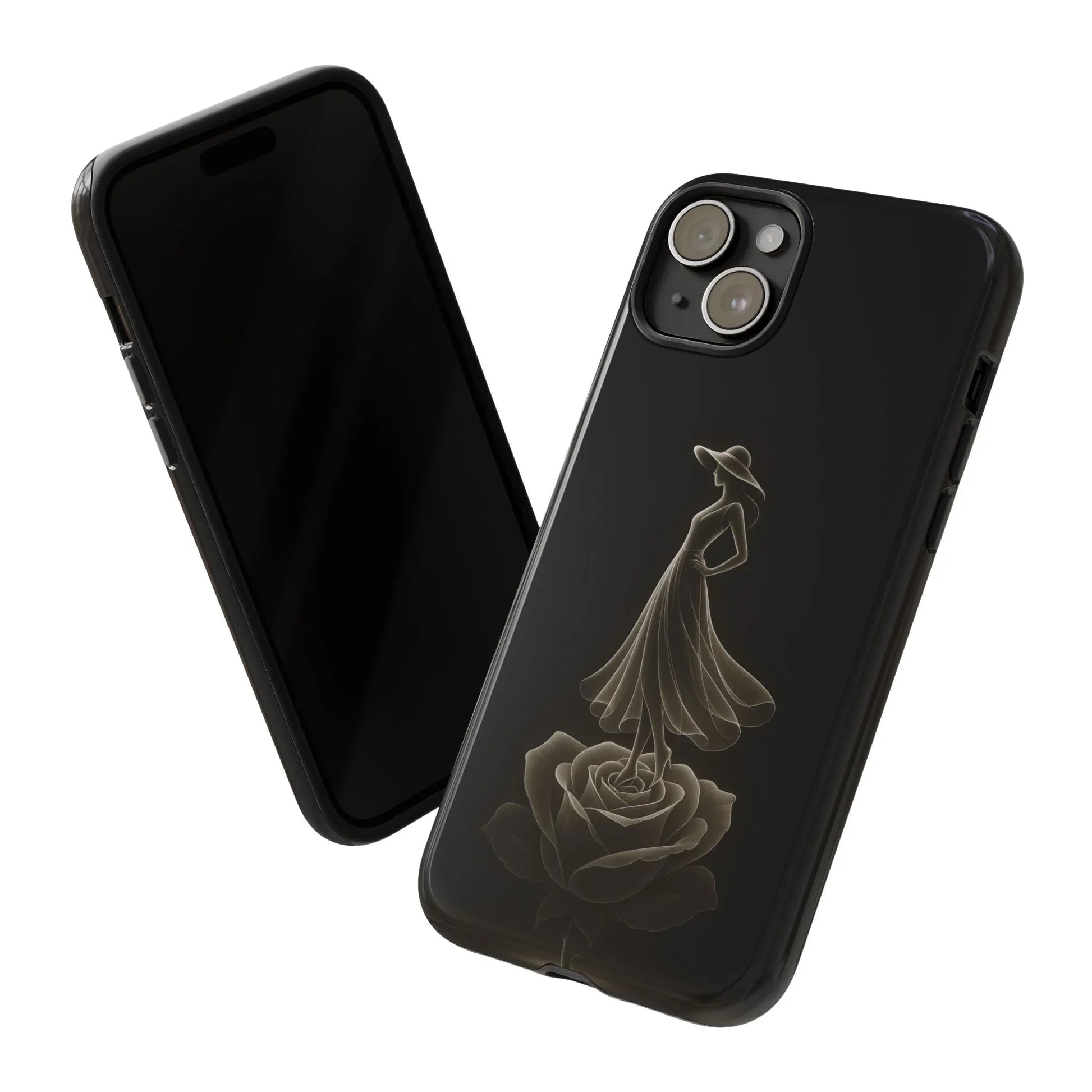 Elegant Woman Phone Case for iPhone 12-17 and Galaxy S20-S25 - KARARMDESIGN