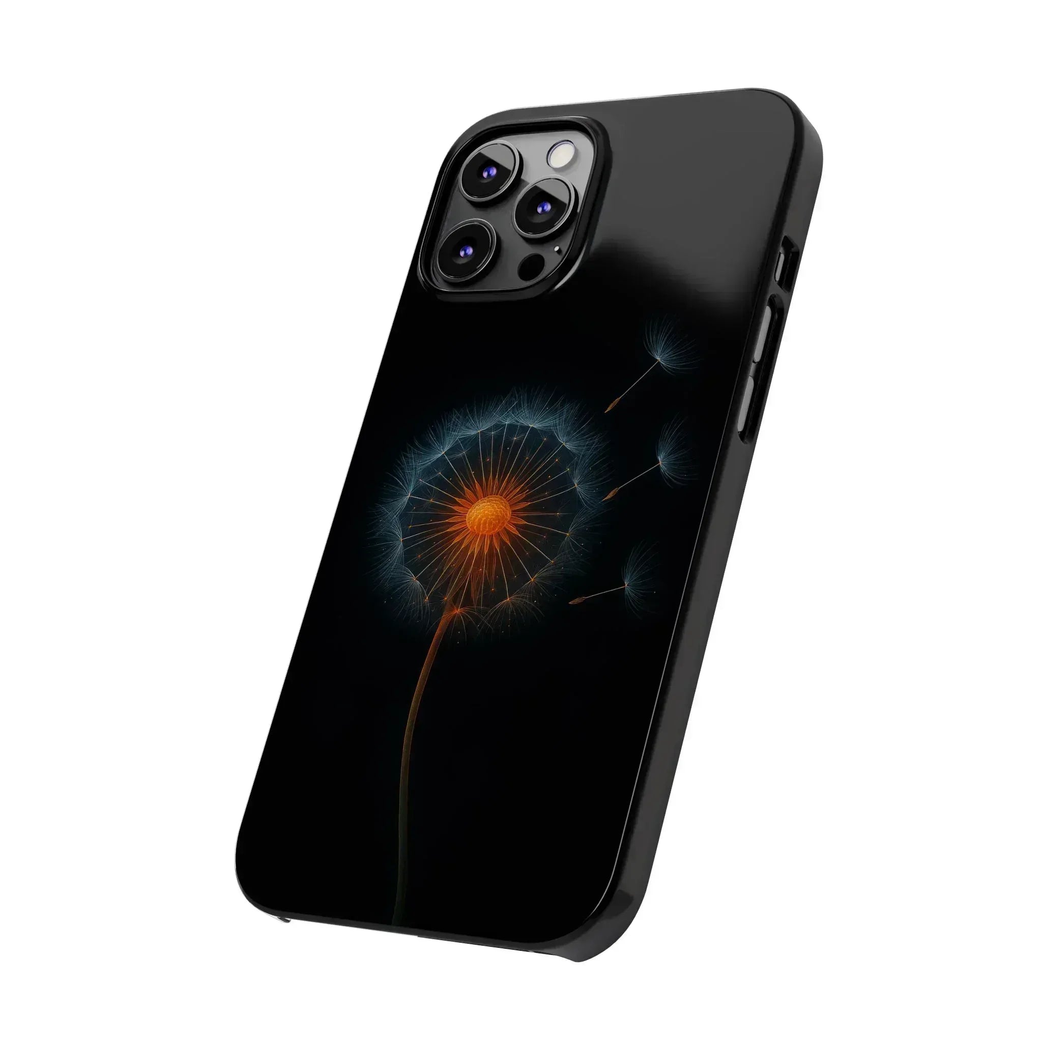 Glowing Dandelion Phone Case for iPhone 11-16 - KARARMDESIGN