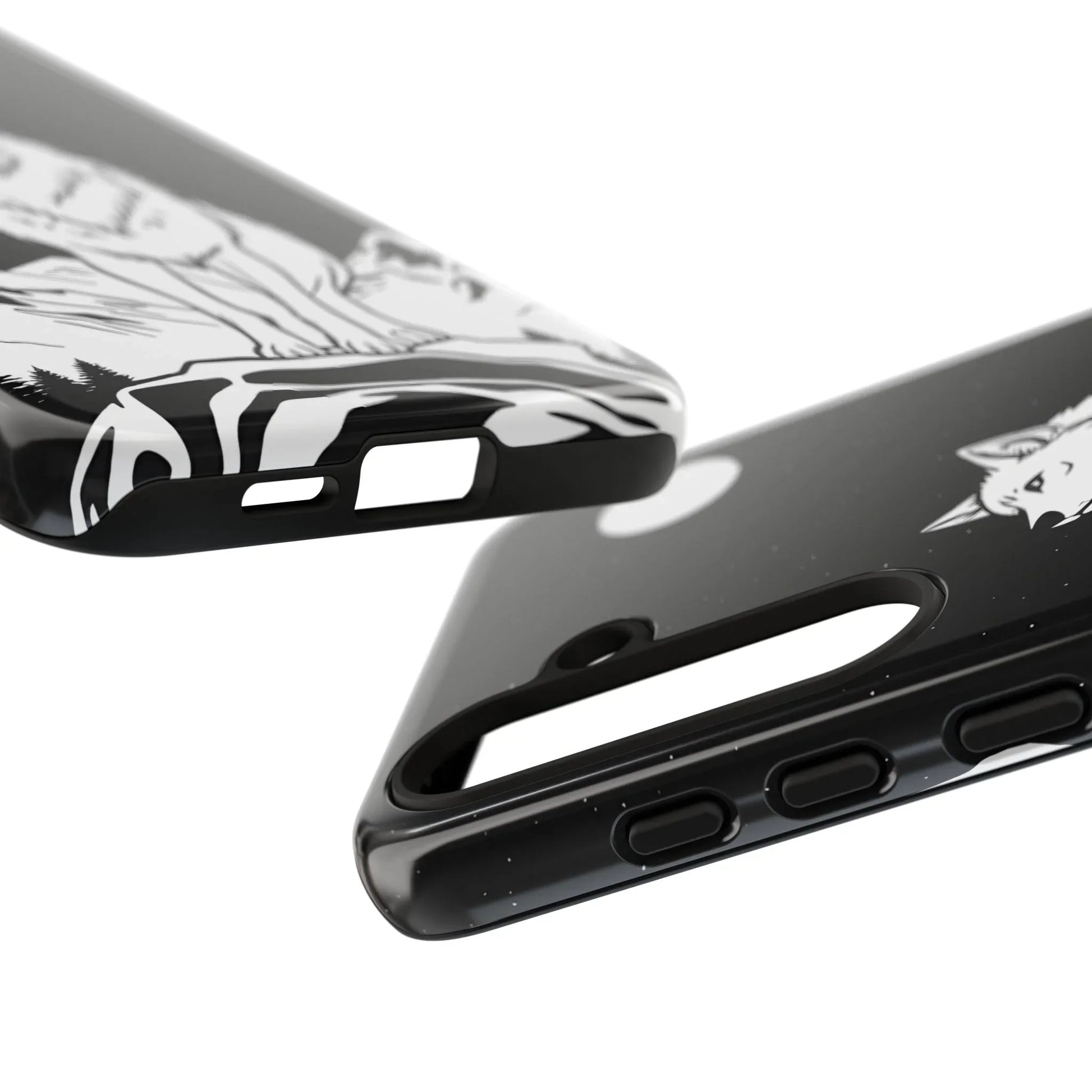 Majestic Wolf Phone Case for iPhone and Galaxy - KARARMDESIGN