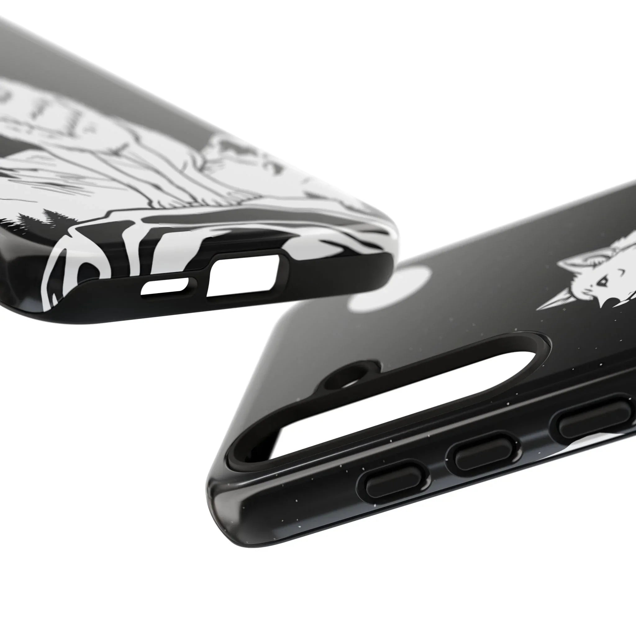 Majestic Wolf Phone Case for iPhone and Galaxy - KARARMDESIGN