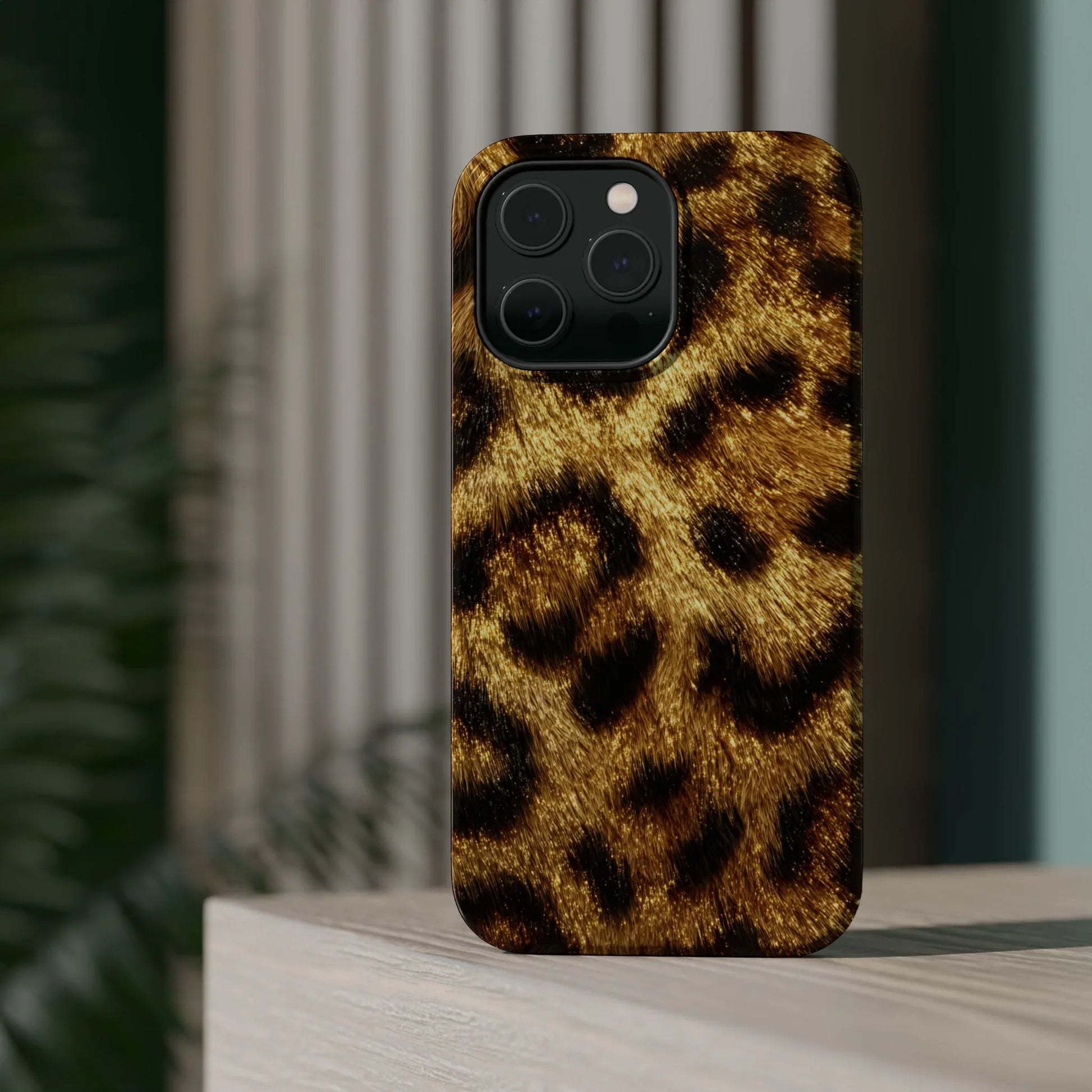 Leopard Print Phone Case for iPhone 13-17 - KARARMDESIGN
