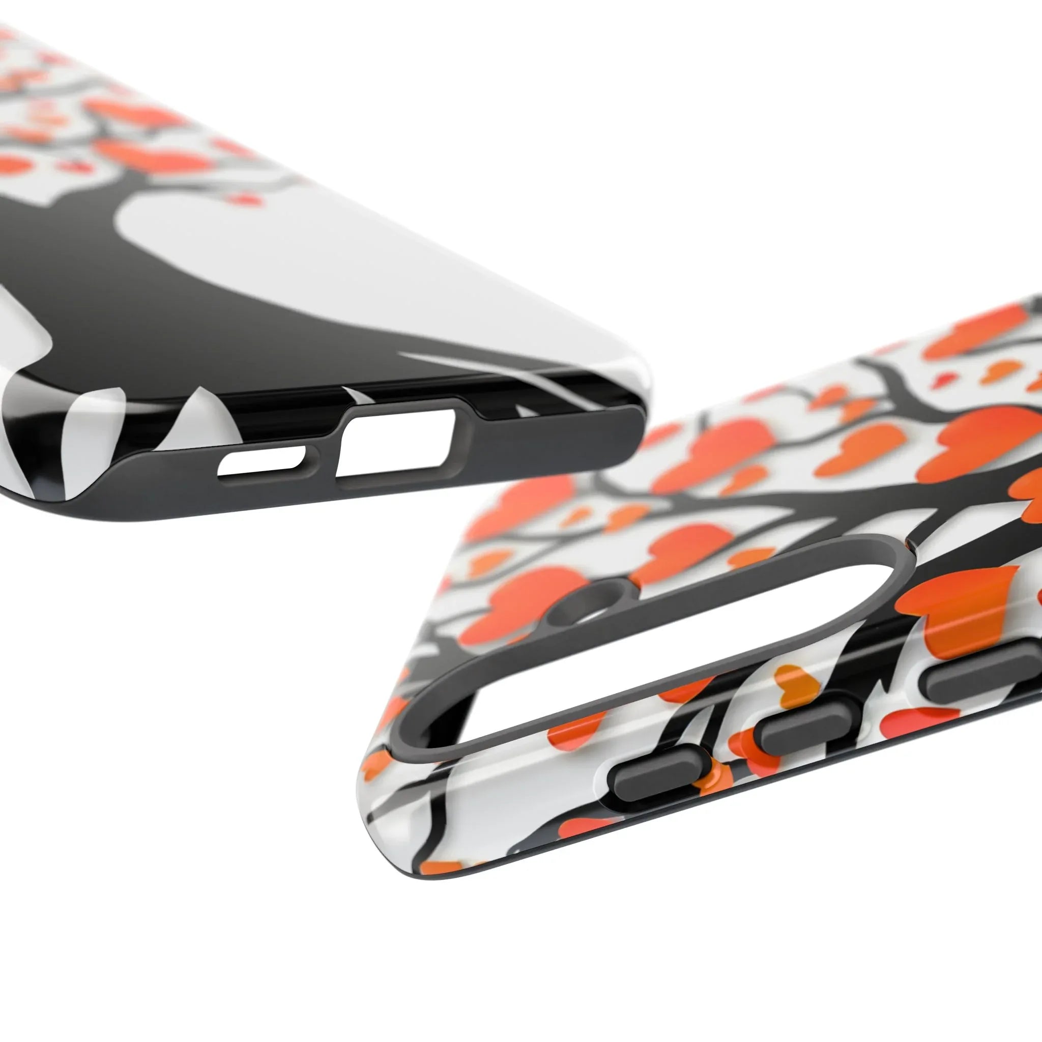 Heart Design Phone Case for iPhone 11–17 and Galaxy S20–S25 - KARARMDESIGN