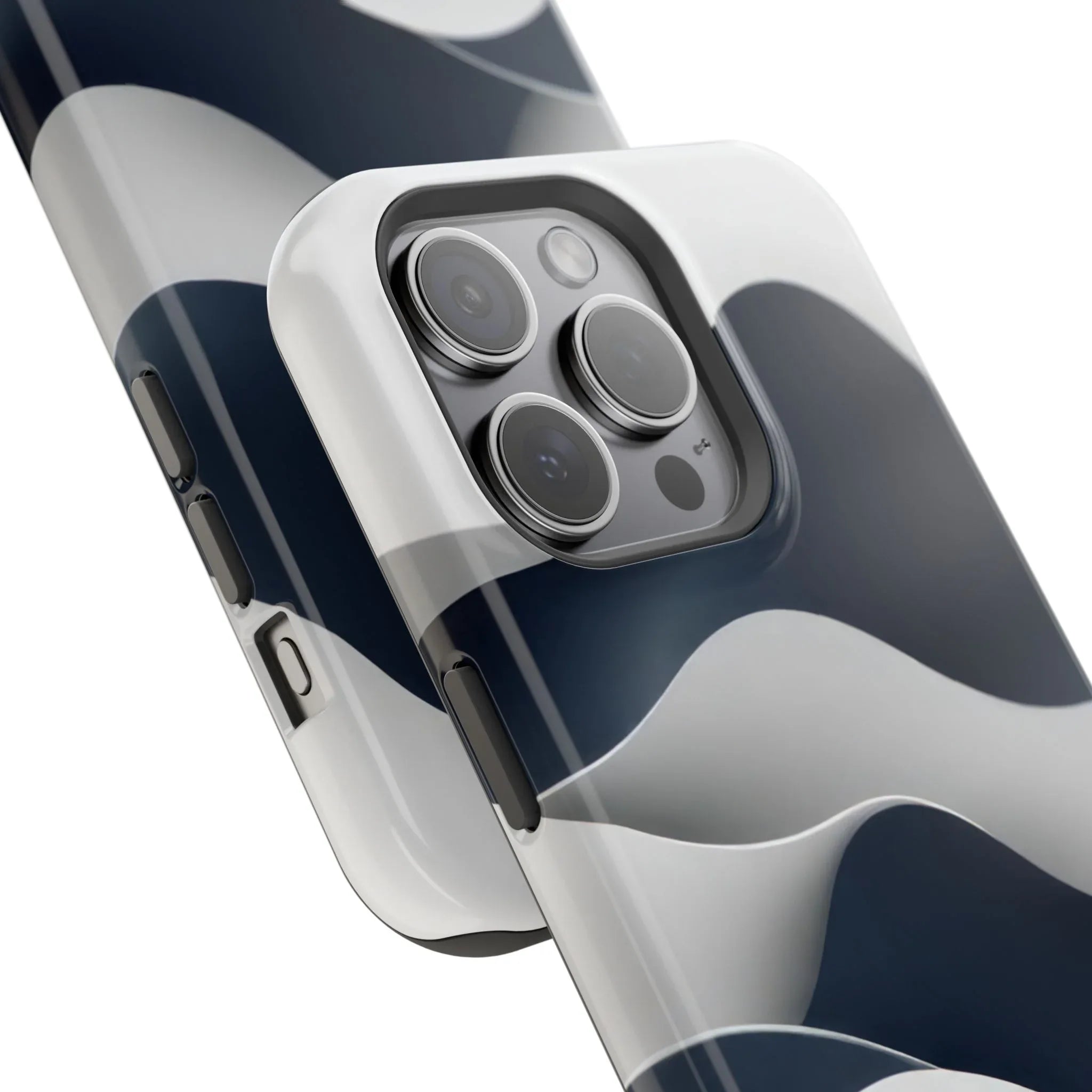 Ocean Flow Phone Case for iPhone 11-17 and Galaxy S21-S22 - KARARMDESIGN