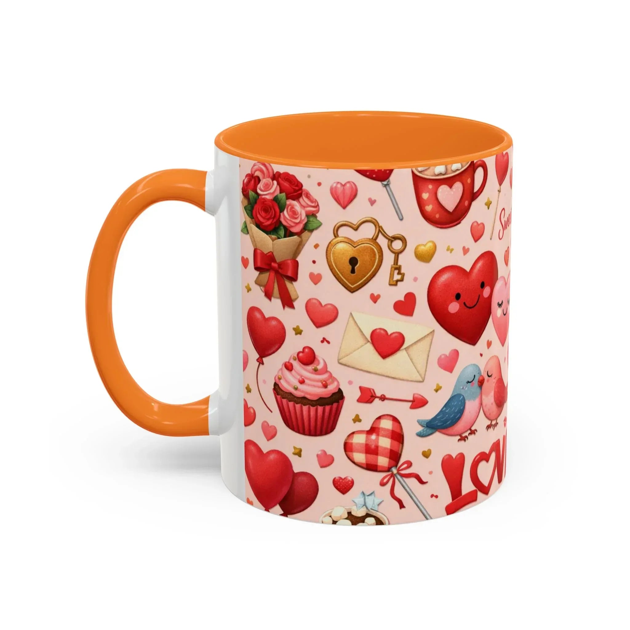 Sweetheart Love Mug - Colorful Mugs (11oz, 15oz) - KARARMDESIGN
