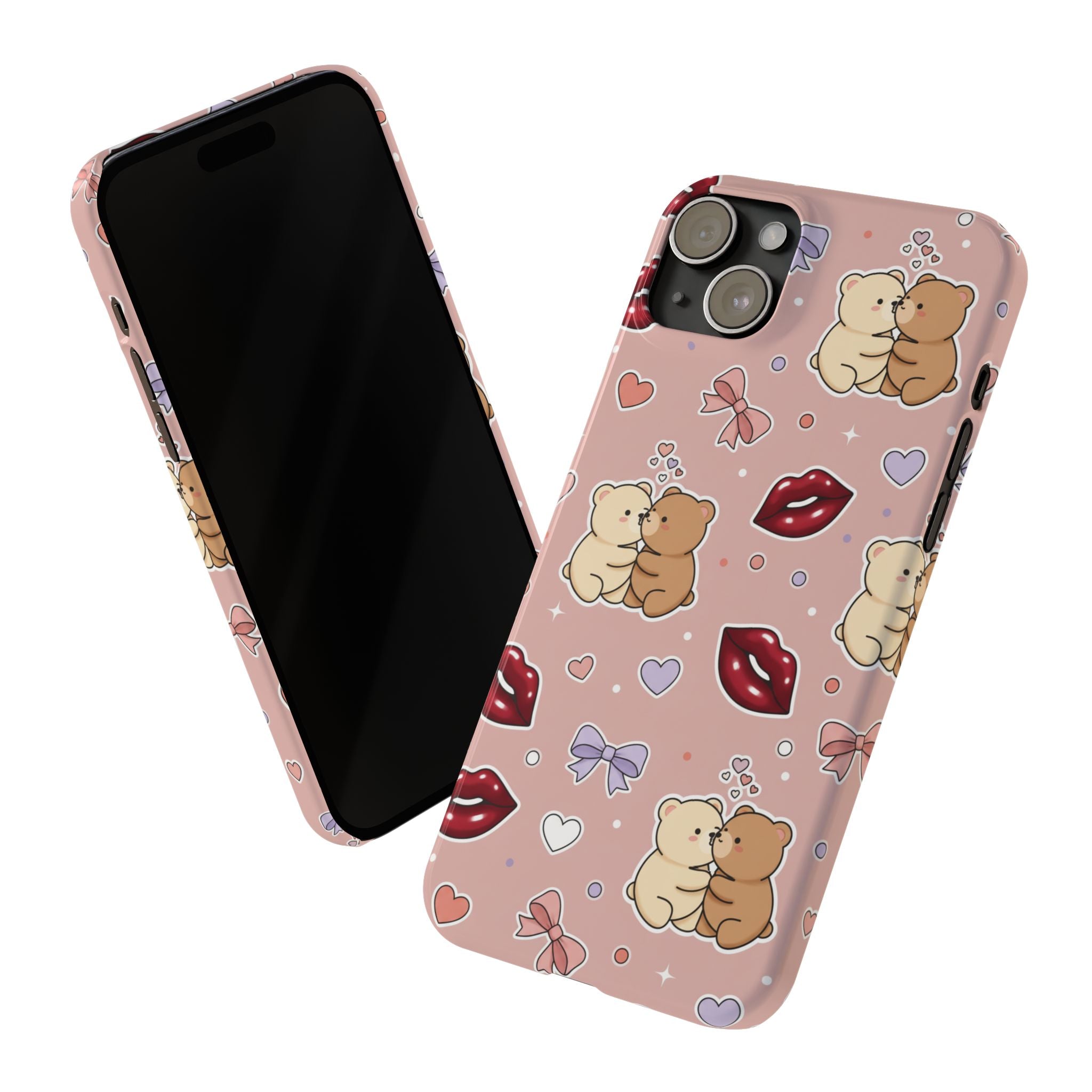 Bear Hug Bliss Phone Case for iPhone 11–17