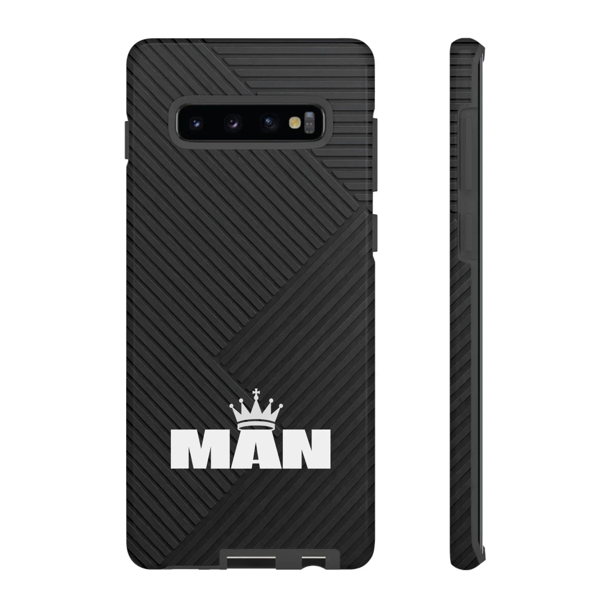 MAN Logo Phone Case for Samsung Galaxy S10-S25 - KARARMDESIGN