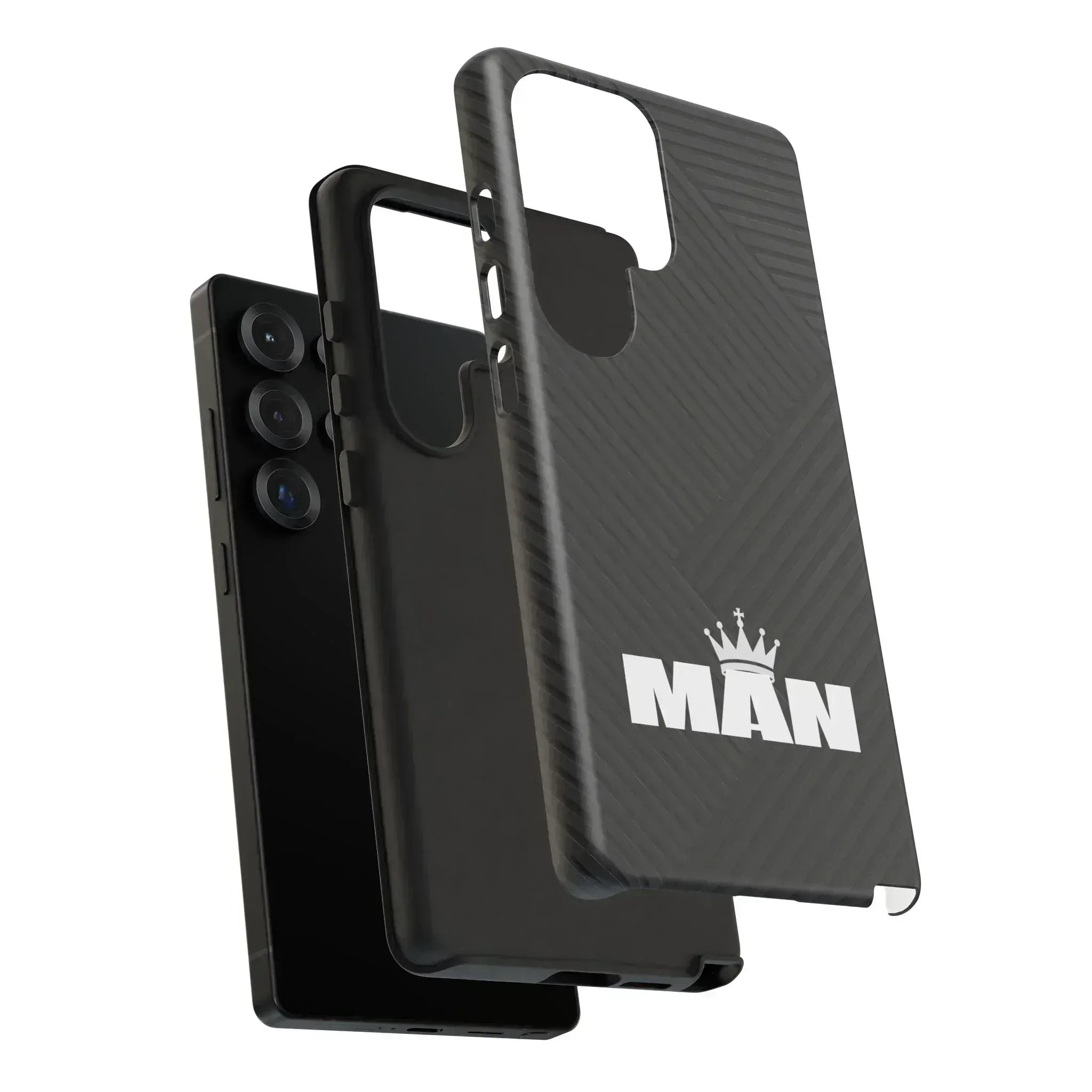 MAN Logo Phone Case for Samsung Galaxy S10-S25 - KARARMDESIGN