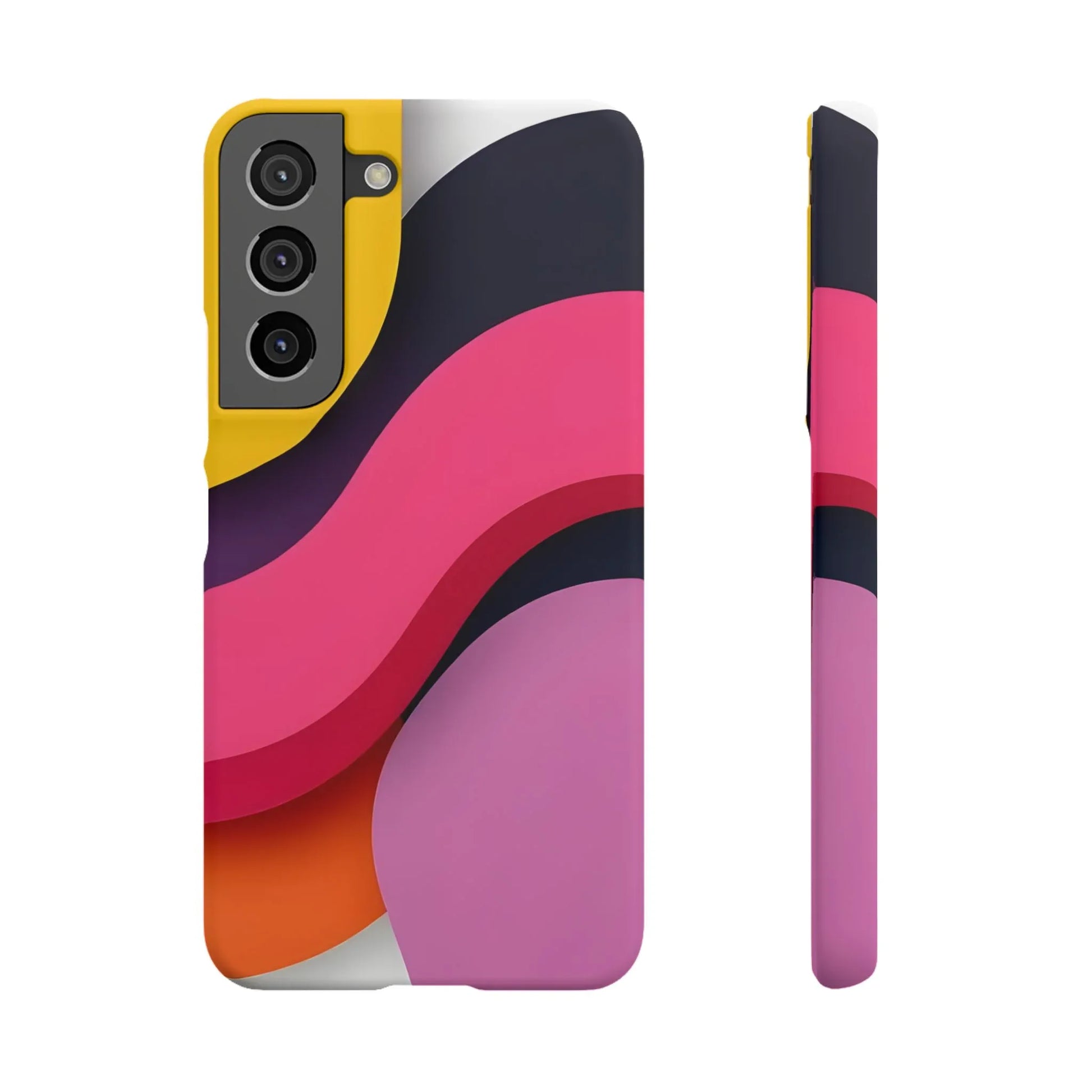 Abstract Phone Case for iPhone 11-17 and Galaxy S20-S25 - KARARMDESIGN