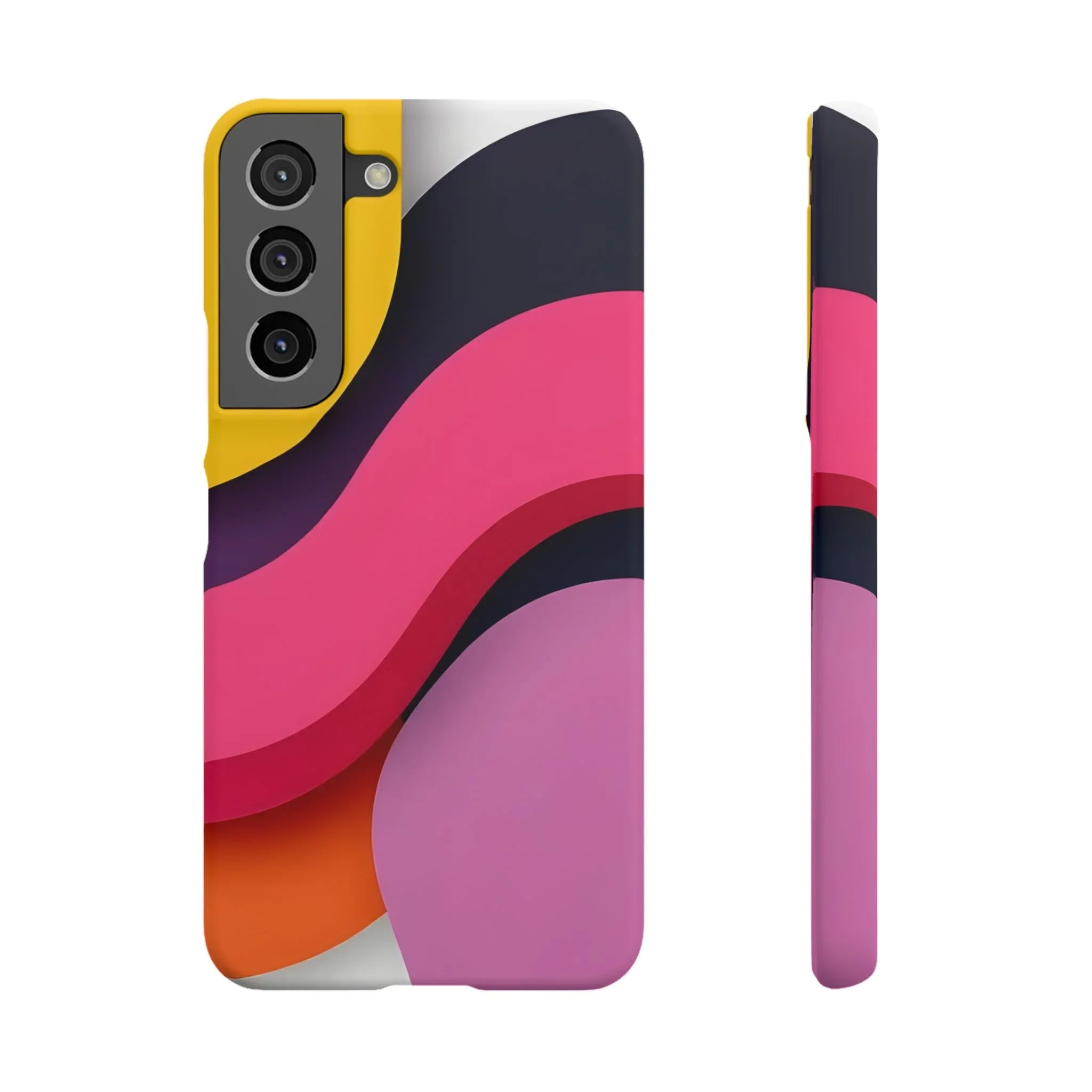 Abstract Phone Case for iPhone 11-17 and Galaxy S20-S25 - KARARMDESIGN