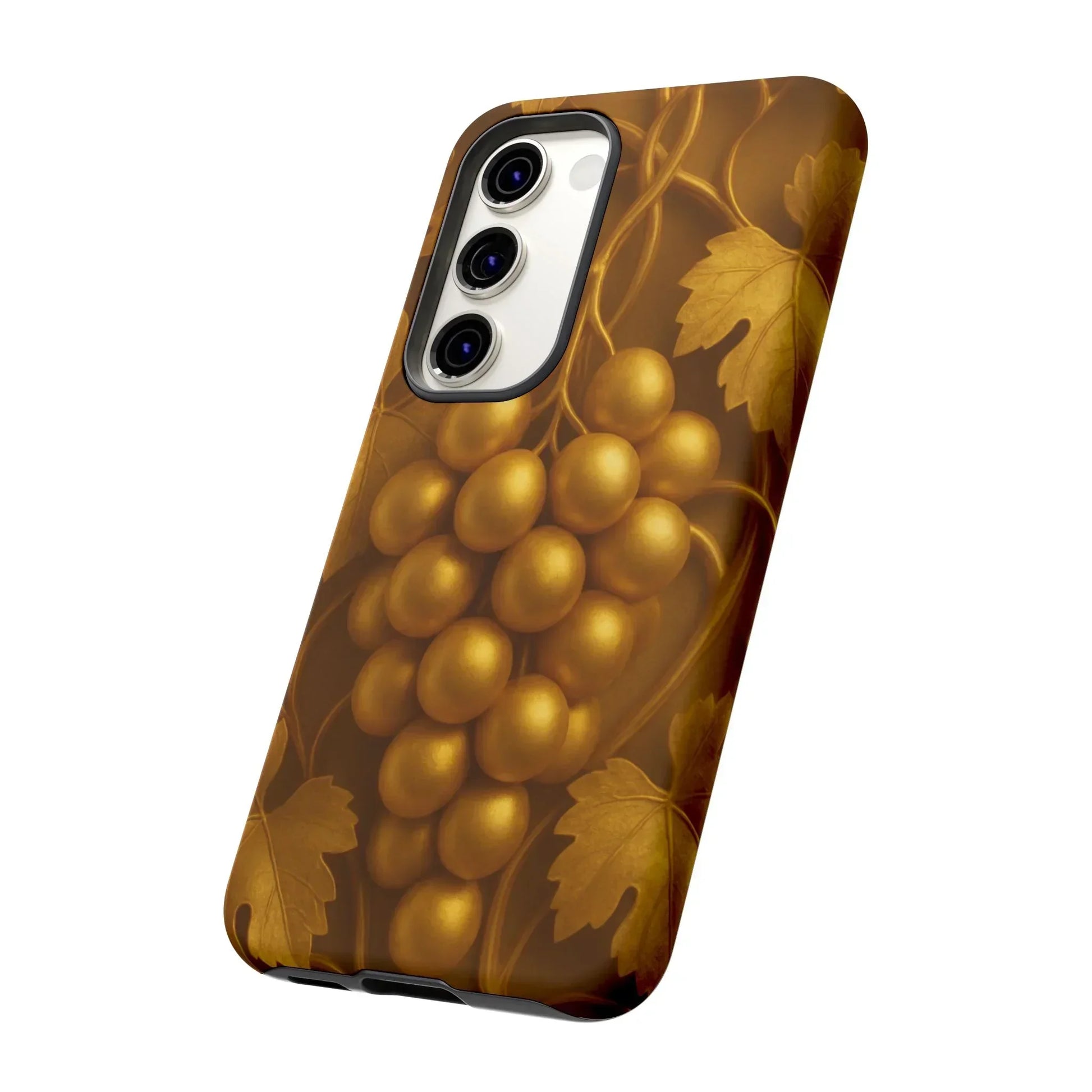 Golden Grapes Phone Case for Samsung Galaxy S10-S25 Models - KarArmDesign