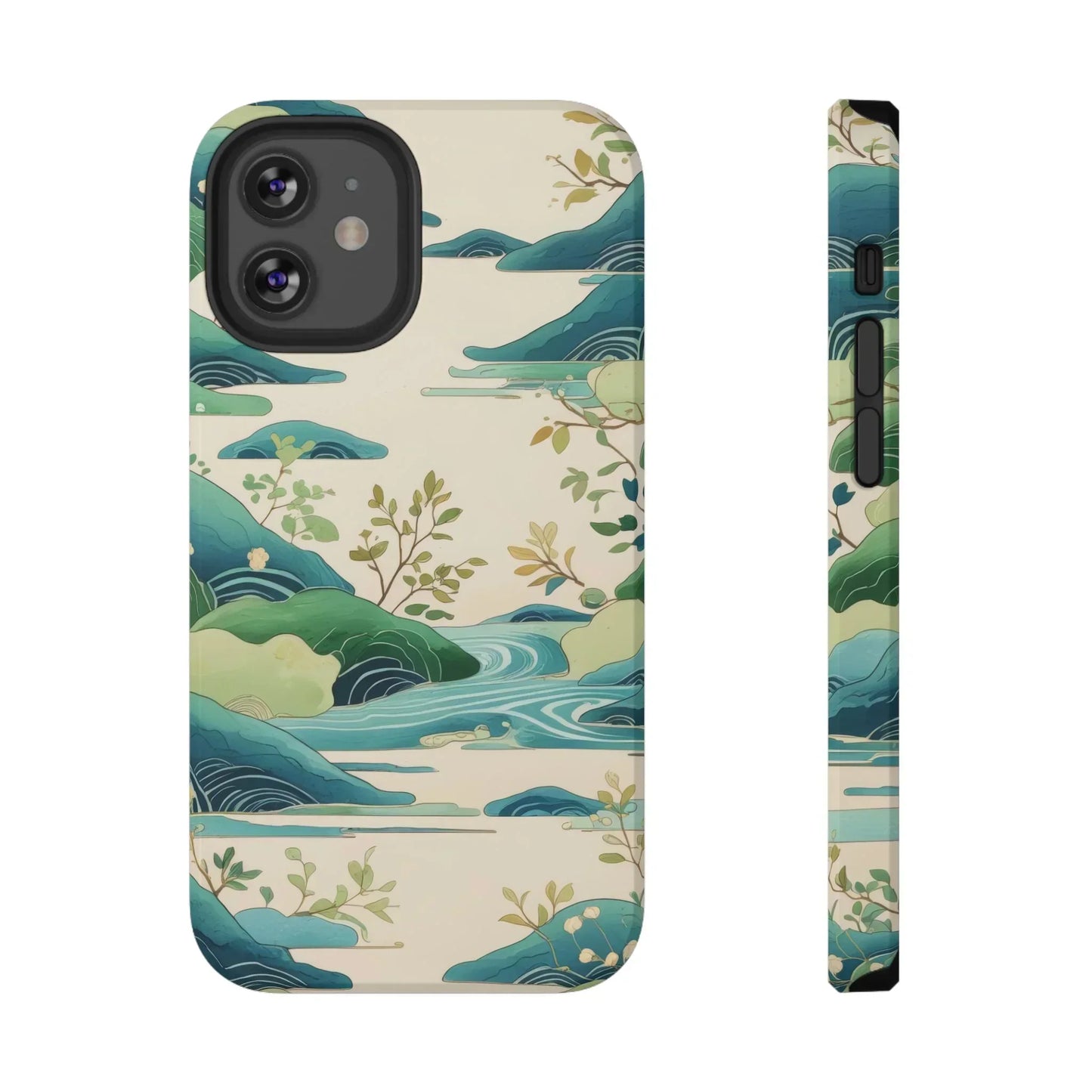Nature Landscape Phone Case for iPhone 12-16 and Samsung Galaxy S21-S22 Models - KarArmDesign
