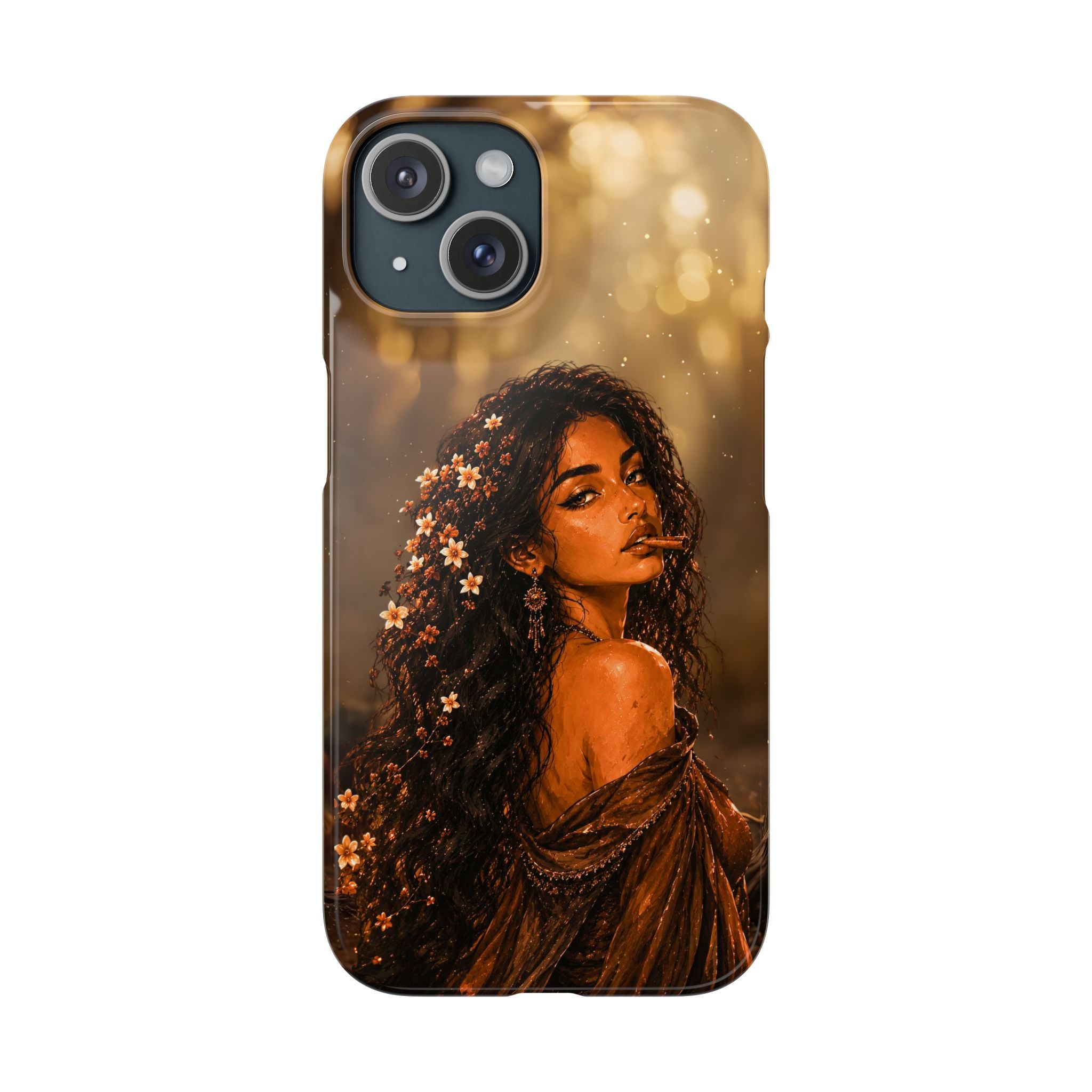 Cinnamon Girl Phone Case for iPhone 11-17 & Samsung Galaxy S20-S26